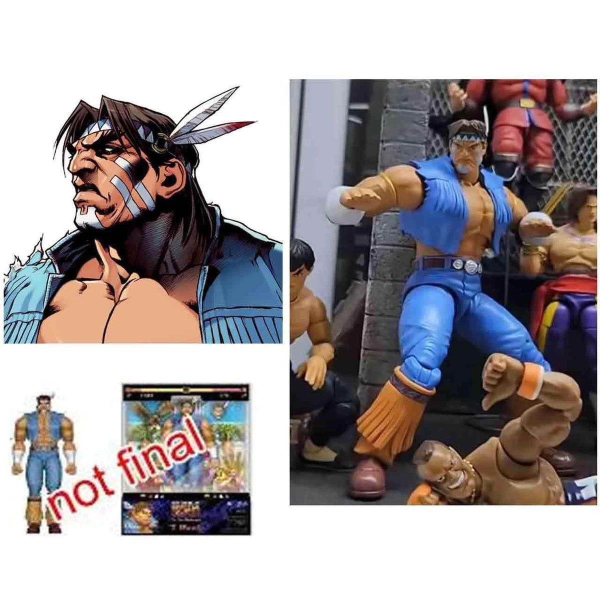 Ultra Street Fighter II The Final Challengers: Hawk - 6 inch-Actionfiguren-Jada Toys-Mighty Underground