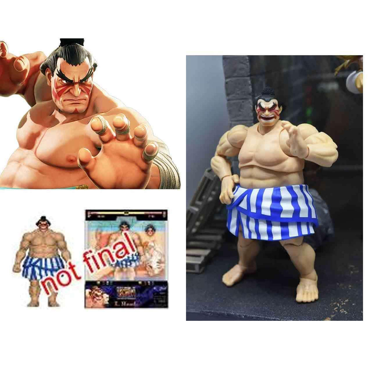 Ultra Street Fighter II The Final Challengers: Honda - 6 inch-Actionfiguren-Jada Toys-Mighty Underground