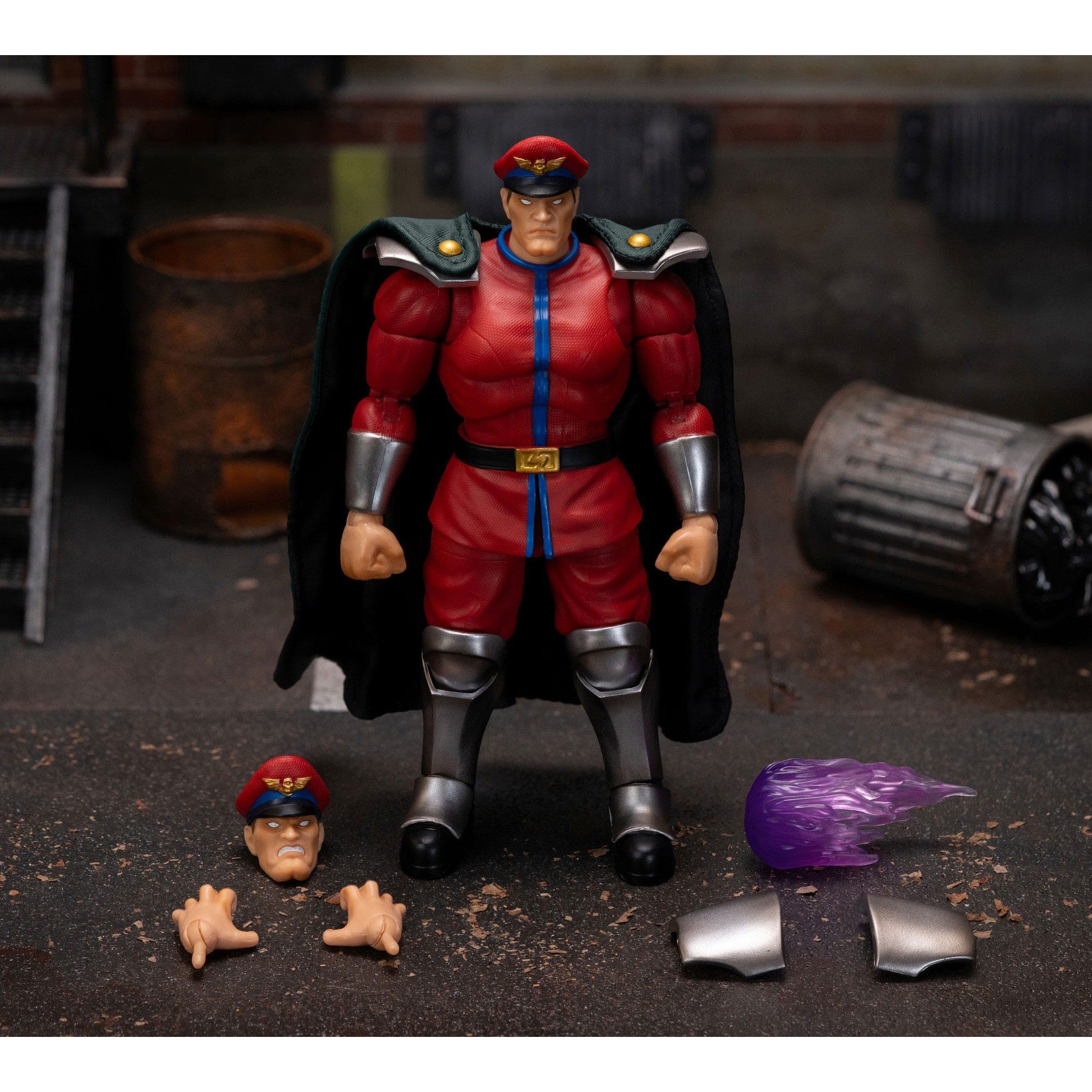 Ultra Street Fighter II The Final Challengers: M. Bison - 6 inch-Actionfiguren-Jada Toys-Mighty Underground