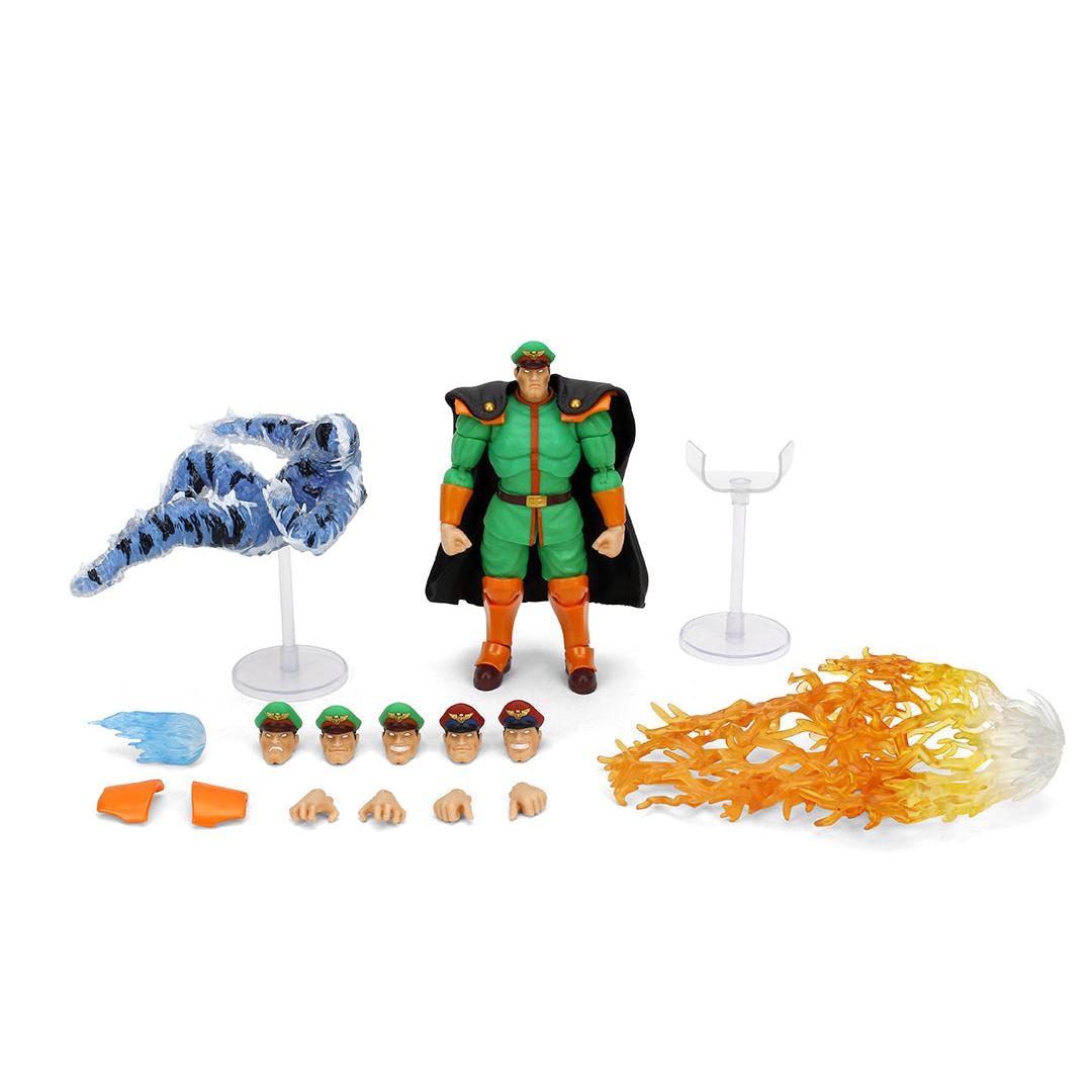 Ultra Street Fighter II The Final Challengers: M. Bison (Green Player 2 Version, Exclusive) - 6 inch-Actionfiguren-Jada Toys-Mighty Underground