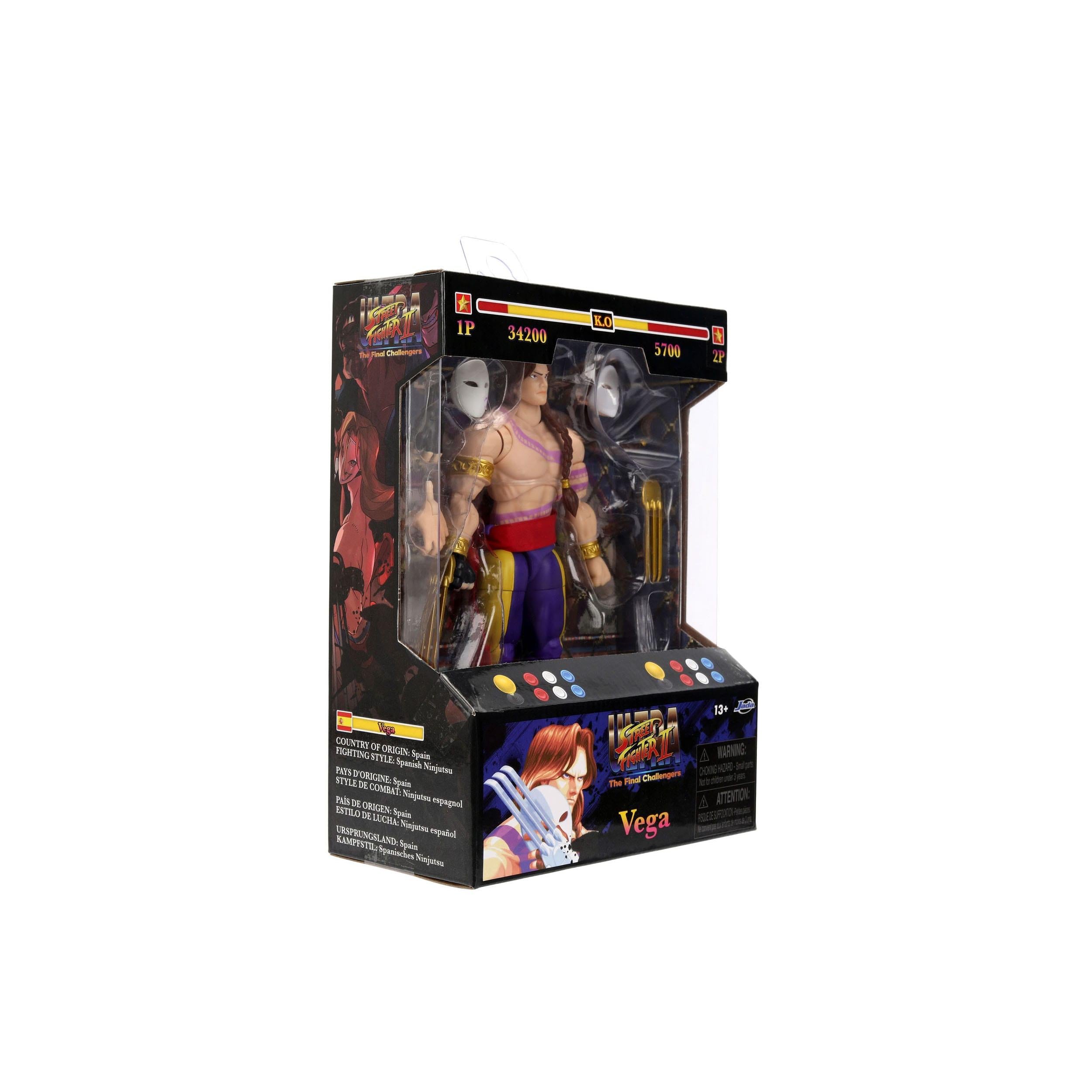 Ultra Street Fighter II The Final Challengers: Vega - 6 inch-Actionfiguren-Jada Toys-Mighty Underground
