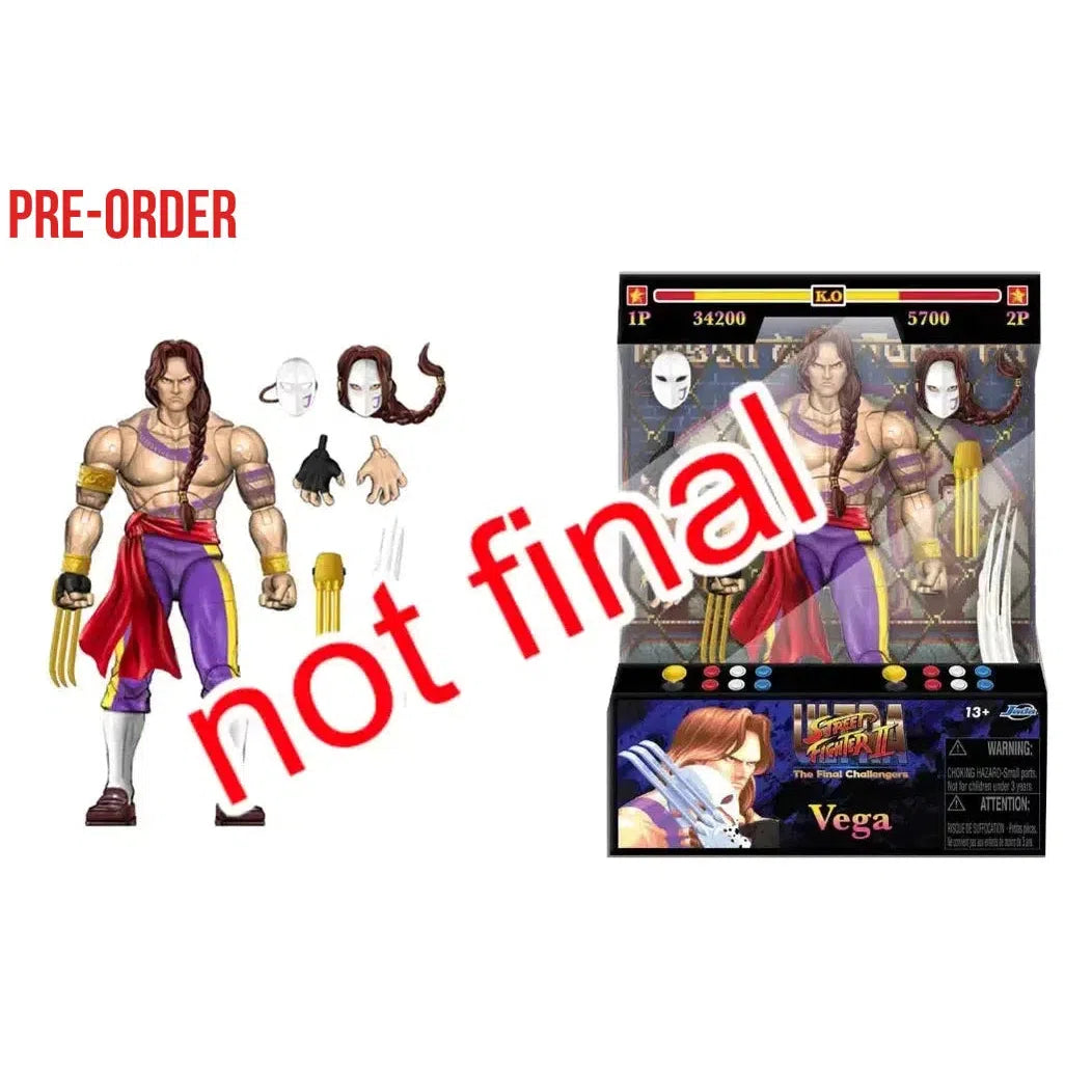 Ultra Street Fighter II The Final Challengers: Vega - 6 inch-Actionfiguren-Jada Toys-Mighty Underground