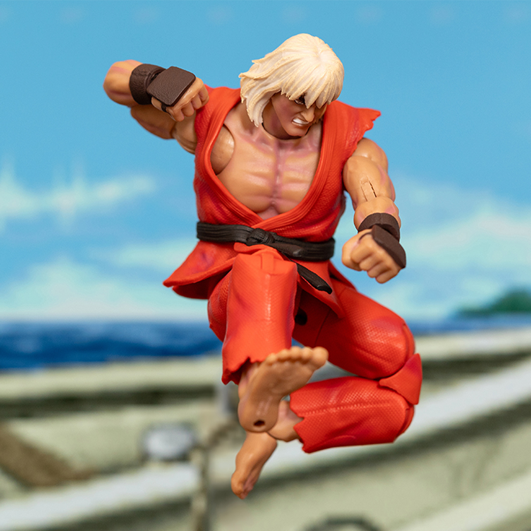 Ultra Street Fighter II The Final Challengers: Violent Ken (Next Level SDCC 2024 Exclusive) - 6 inch-Actionfiguren-Jada Toys-Mighty Underground