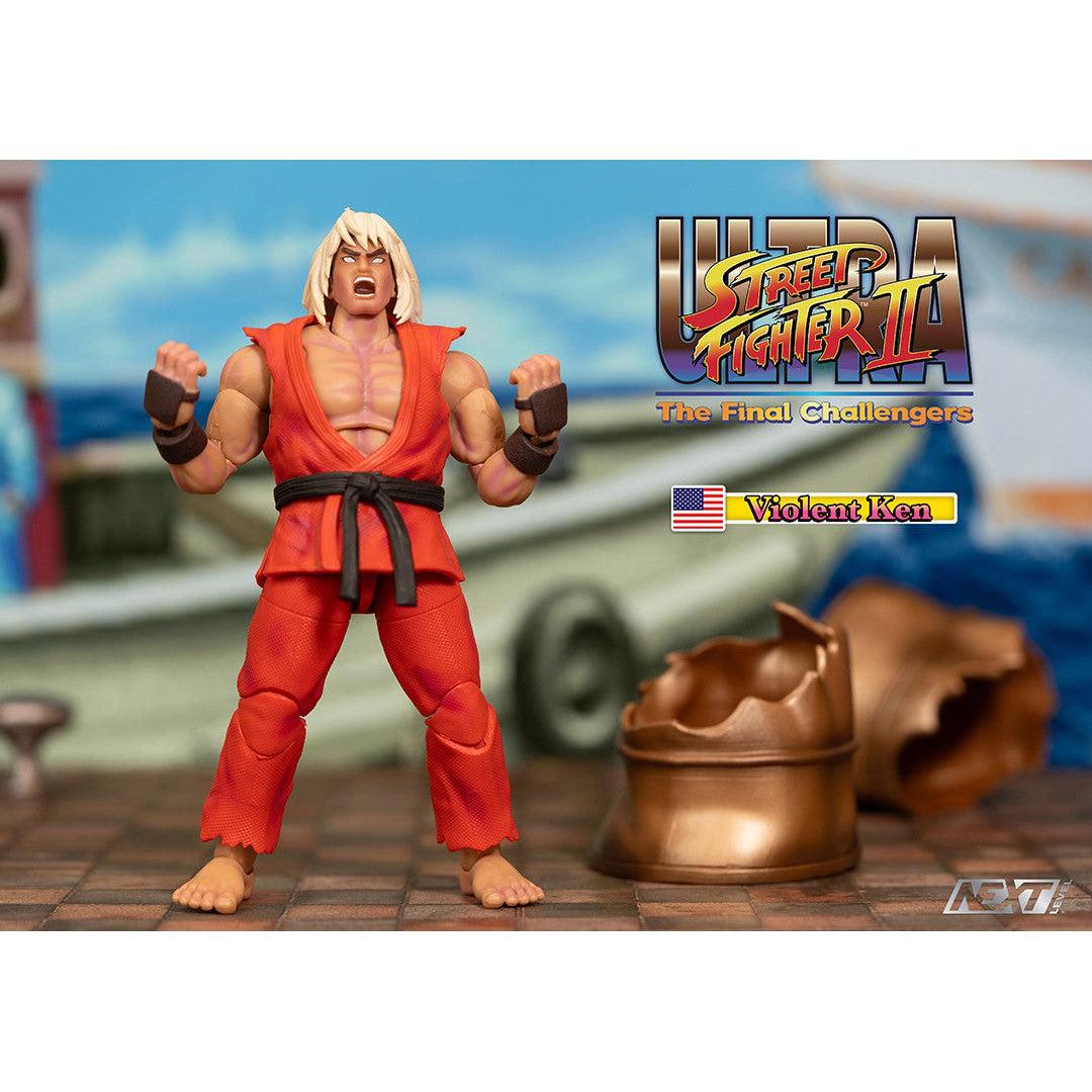 Ultra Street Fighter II The Final Challengers: Violent Ken (Next Level SDCC 2024 Exclusive) - 6 inch-Actionfiguren-Jada Toys-Mighty Underground