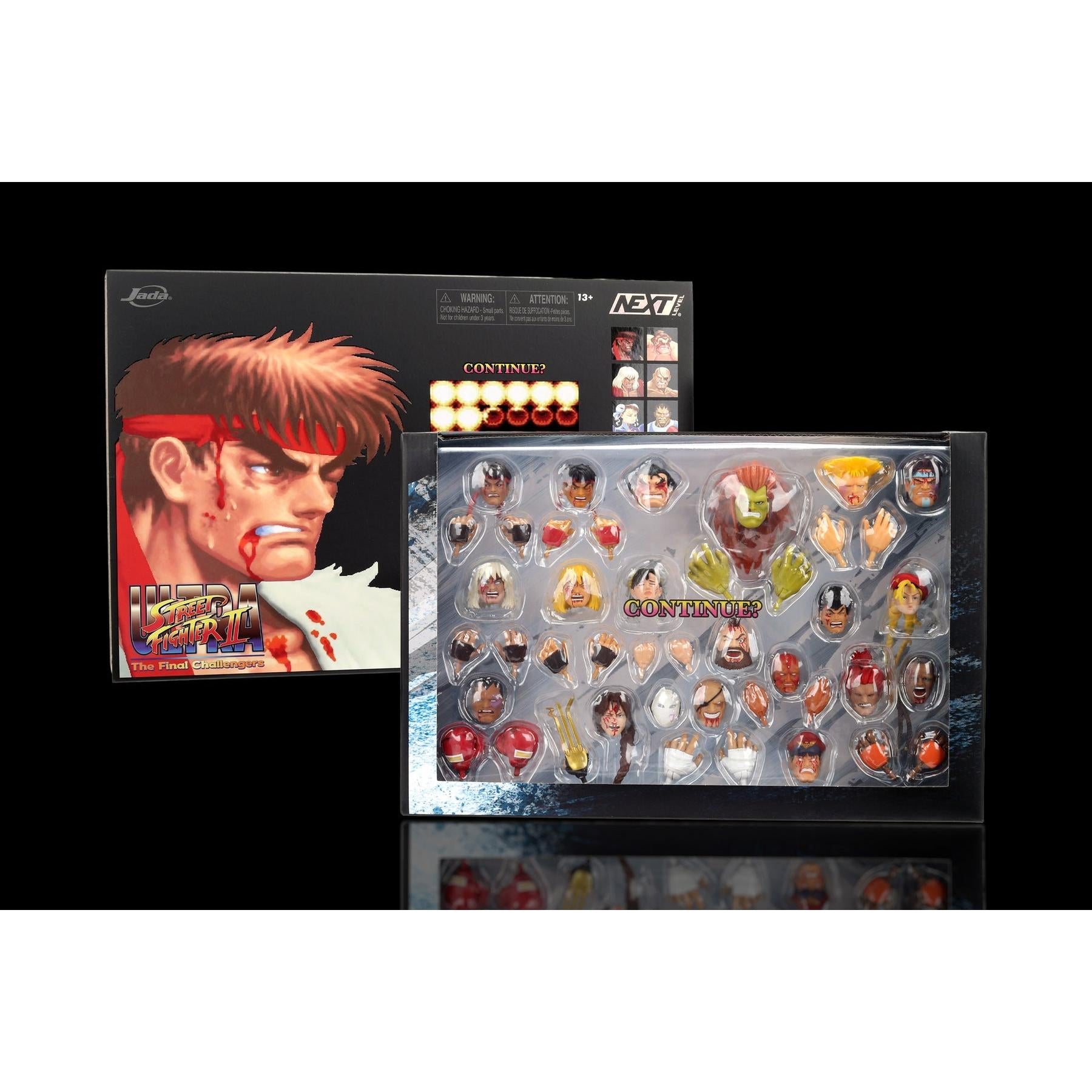Ultra Street Fighter II The Final Challengers: You Lose Accessory Pack (SDCC26 exclusive, Limited Edition) - 6 inch-Actionfiguren-Jada Toys-Mighty Underground