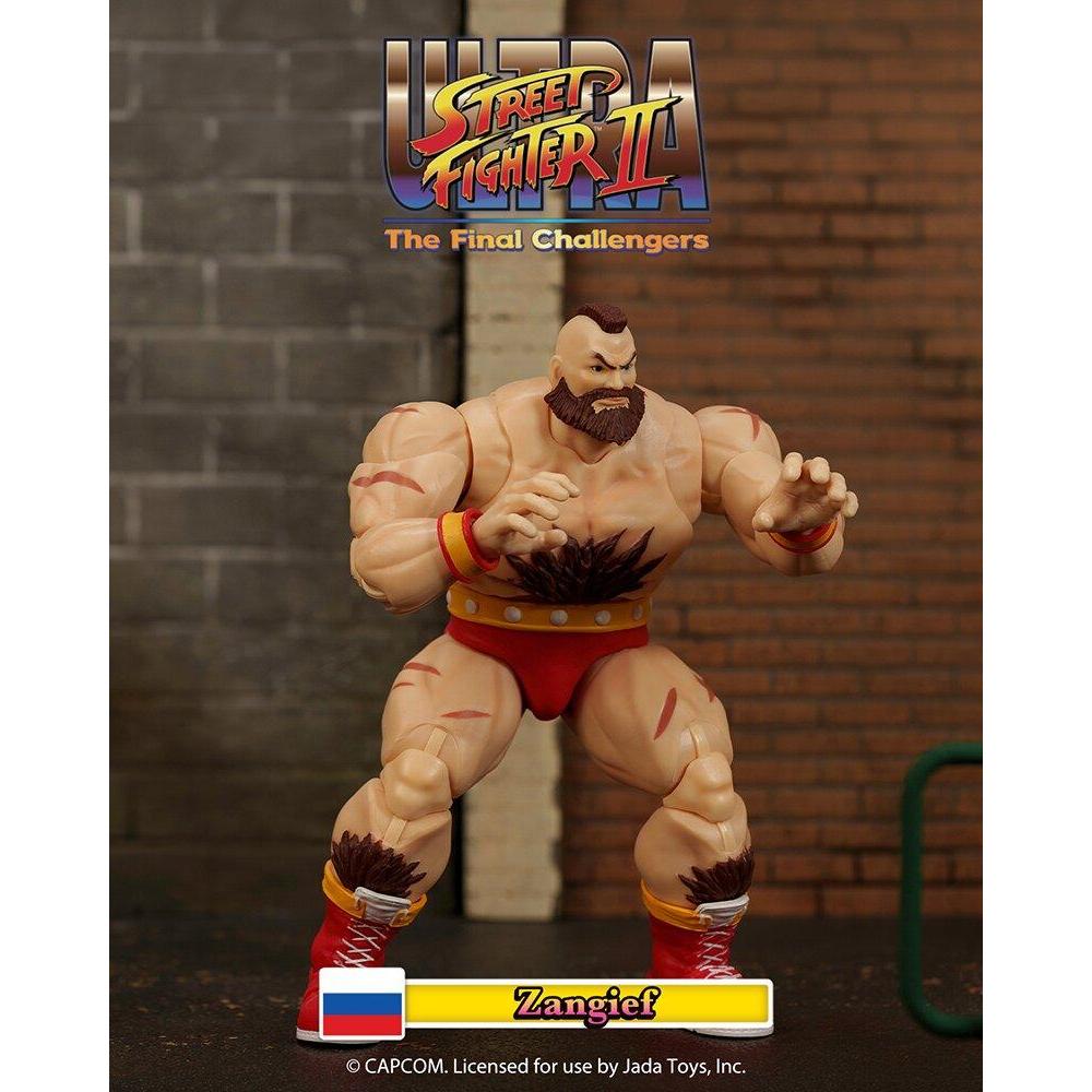 Ultra Street Fighter II The Final Challengers: Zangief - 6 inch-Actionfiguren-Jada Toys-Mighty Underground