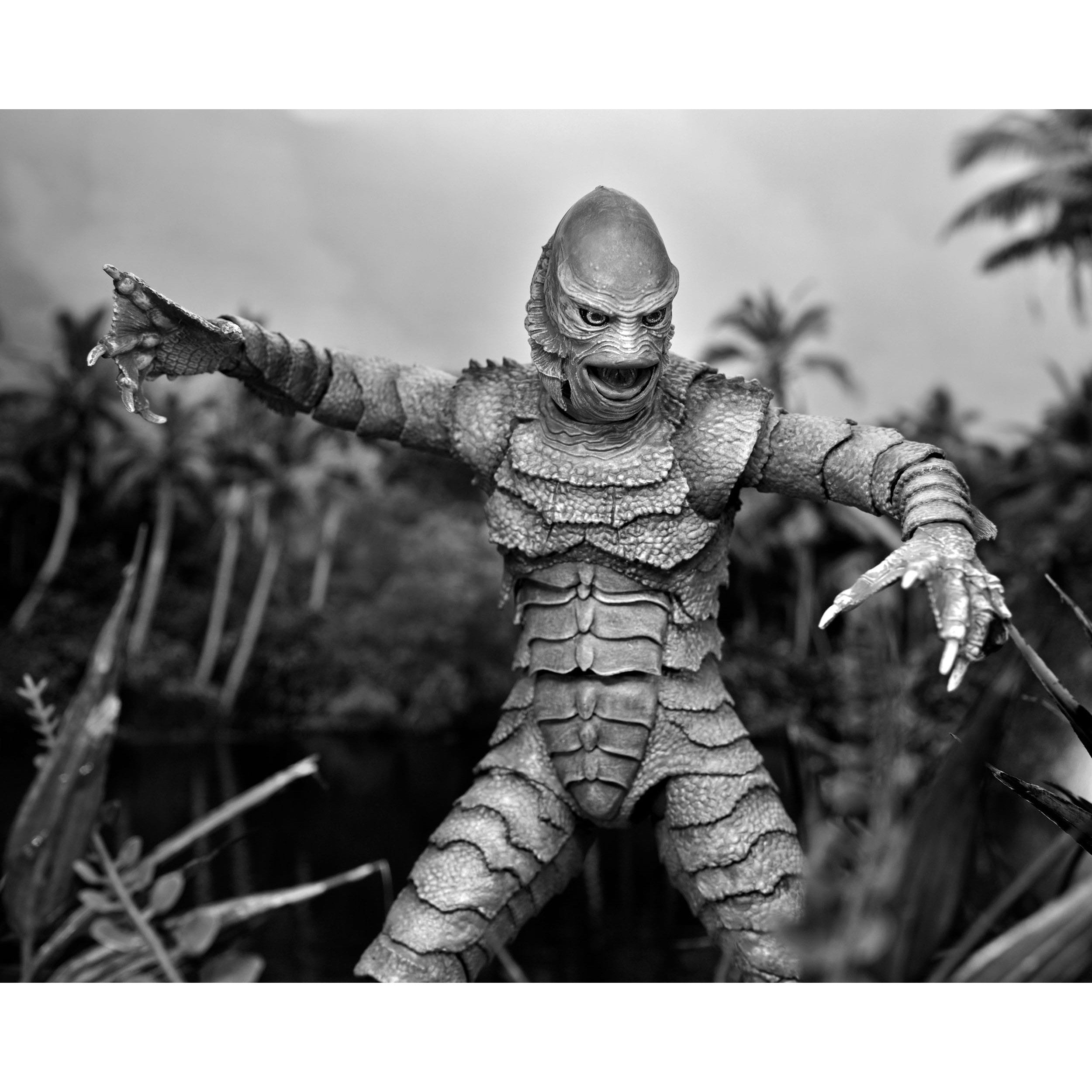 Universal Monsters: Ultimate Creature from the Black Lagoon (B&W)-Actionfiguren-NECA-Mighty Underground