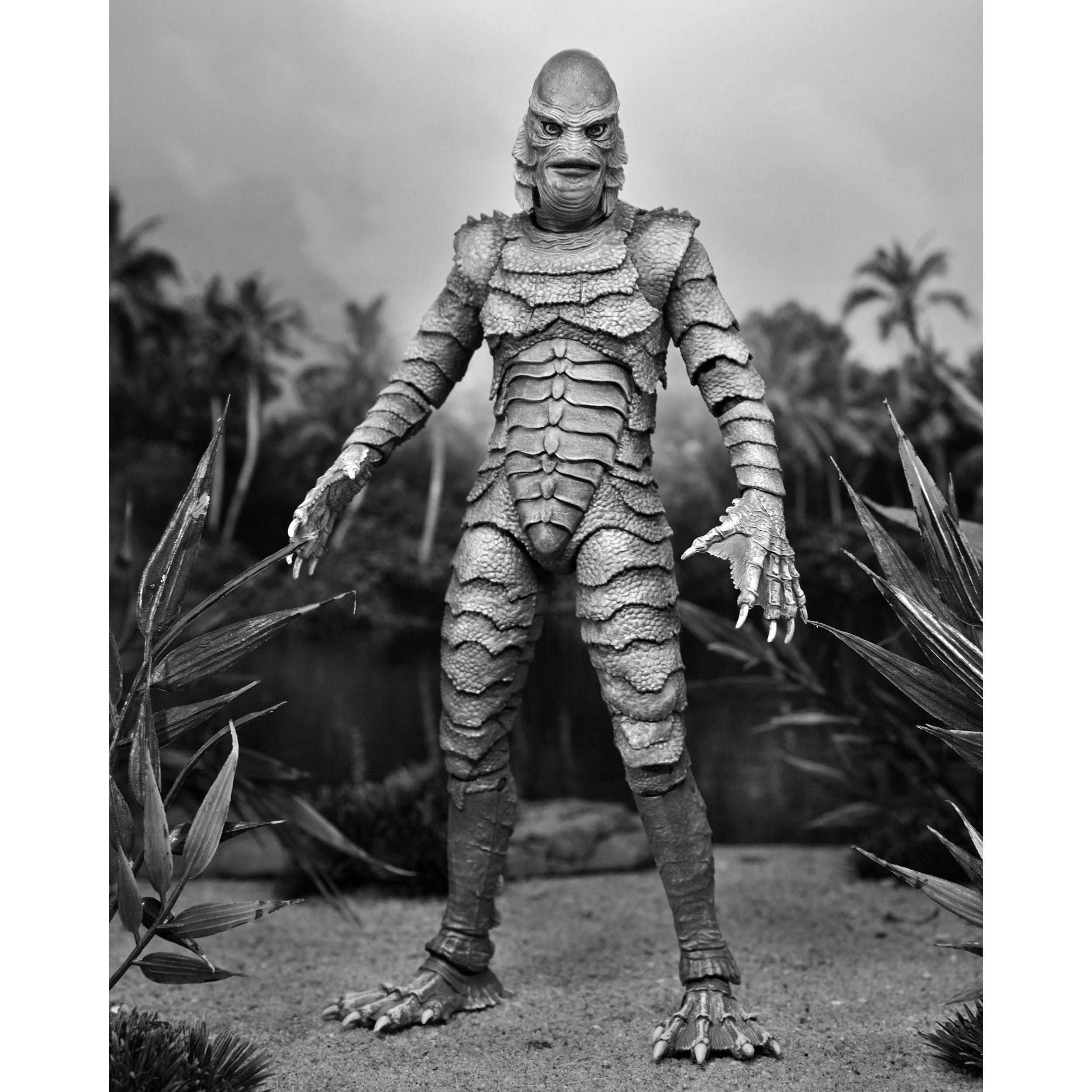 Universal Monsters: Ultimate Creature from the Black Lagoon (B&W)-Actionfiguren-NECA-Mighty Underground