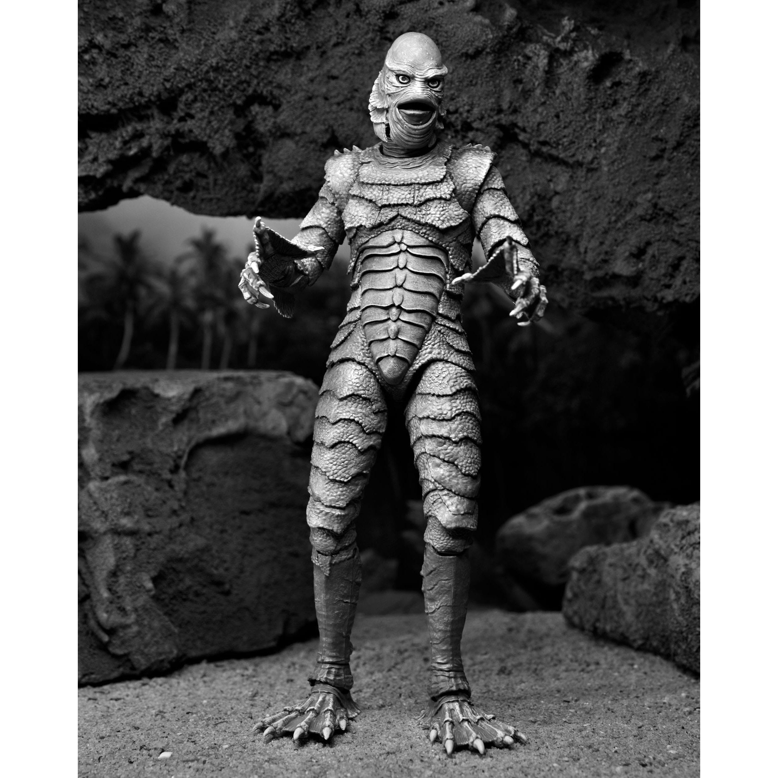 Universal Monsters: Ultimate Creature from the Black Lagoon (B&W)-Actionfiguren-NECA-Mighty Underground