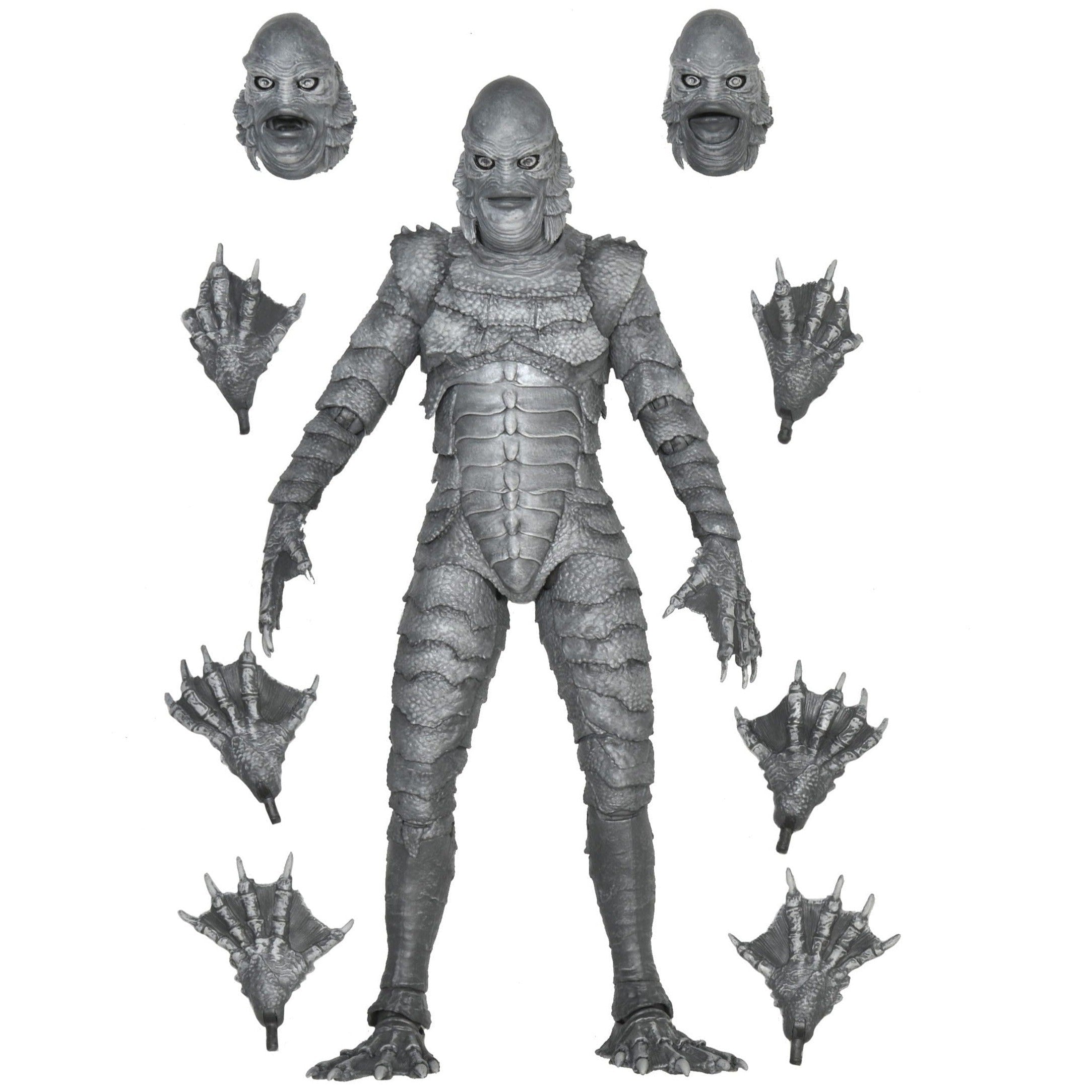 Universal Monsters: Ultimate Creature from the Black Lagoon (B&W)-Actionfiguren-NECA-Mighty Underground