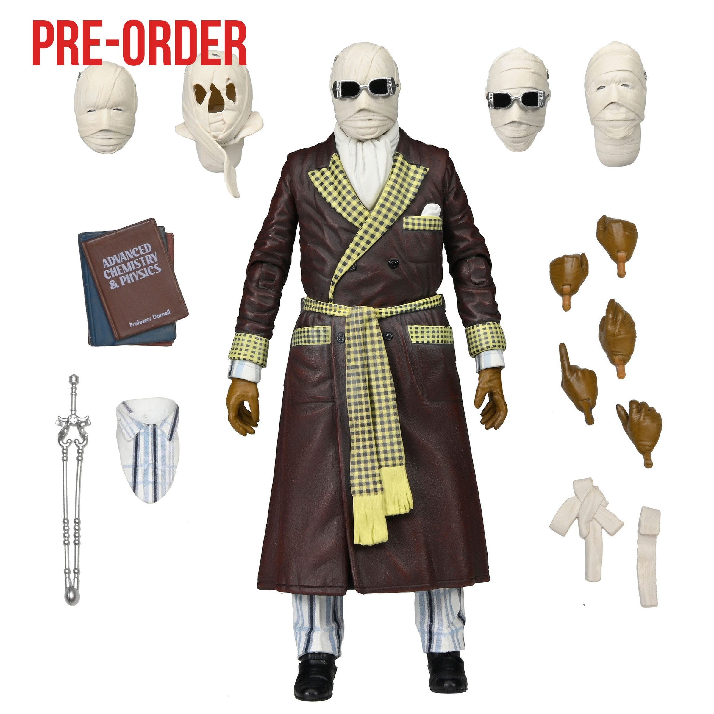 Universal Monsters: Ultimate Invisible Man (Kemp House)-Actionfiguren-NECA-Mighty Underground