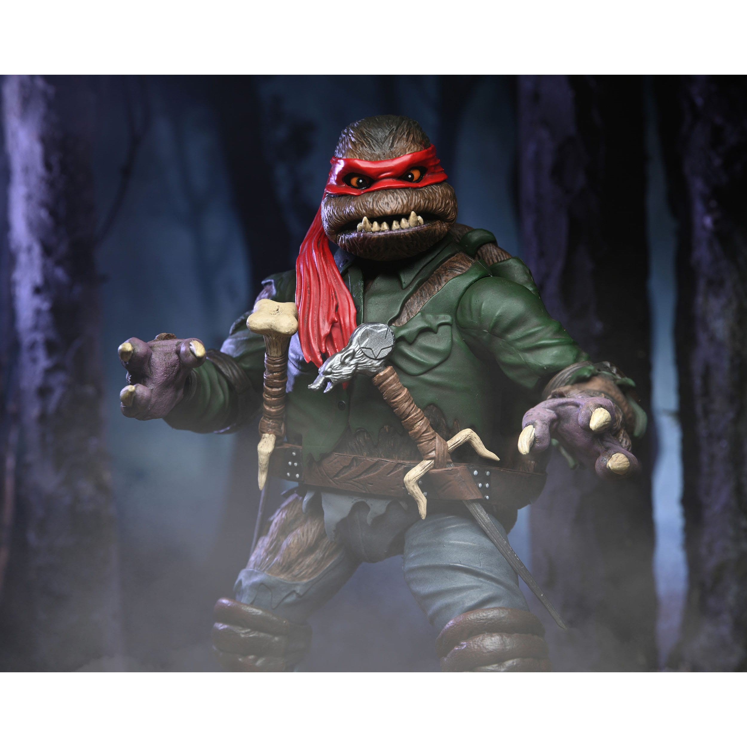 Universal Monsters x TMNT: Raphael as The Wolfman-Actionfiguren-NECA-Mighty Underground