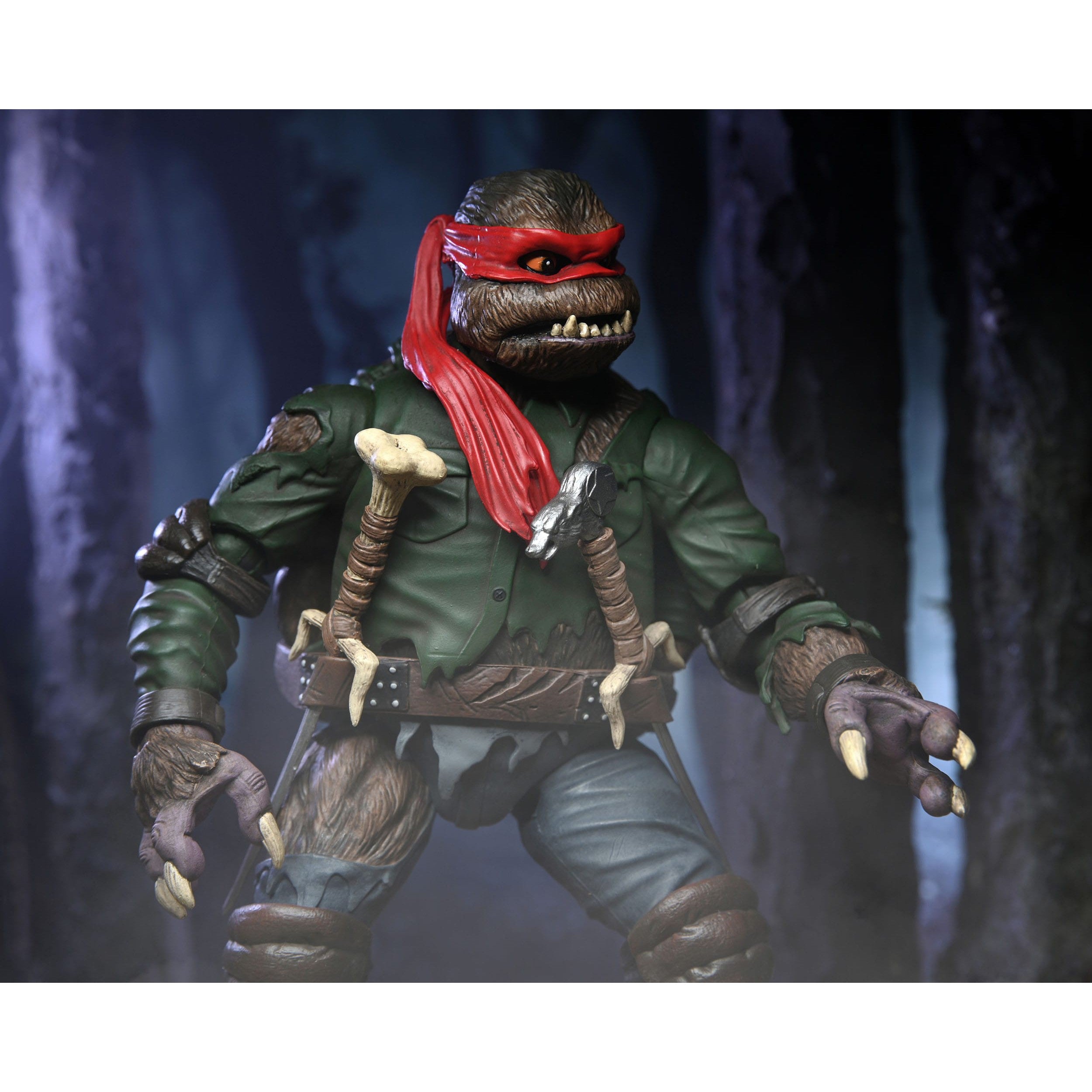 Universal Monsters x TMNT: Raphael as The Wolfman-Actionfiguren-NECA-Mighty Underground