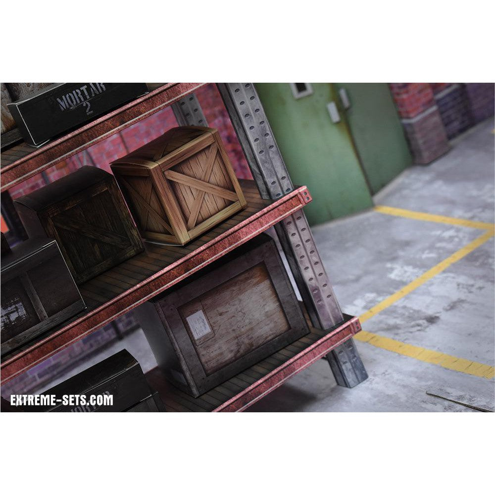 Warehouse Pop-Up - Diorama - 1/12-Actionfiguren-Extreme Sets-Mighty Underground