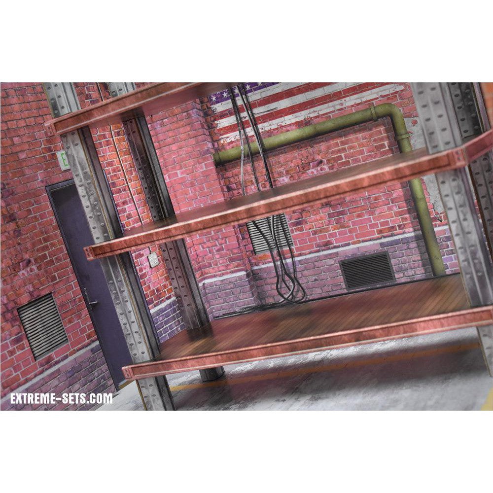 Warehouse Pop-Up - Diorama - 1/12-Actionfiguren-Extreme Sets-Mighty Underground