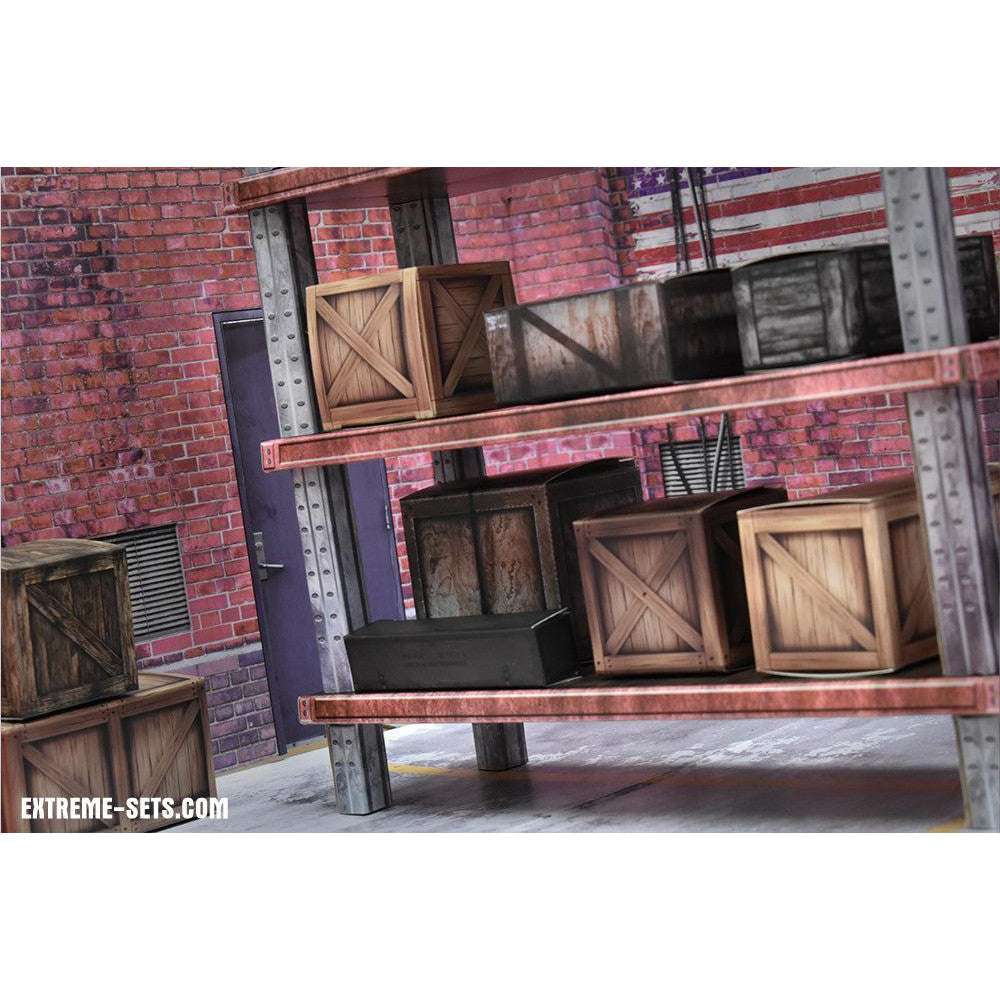 Warehouse Pop-Up - Diorama - 1/12-Actionfiguren-Extreme Sets-Mighty Underground