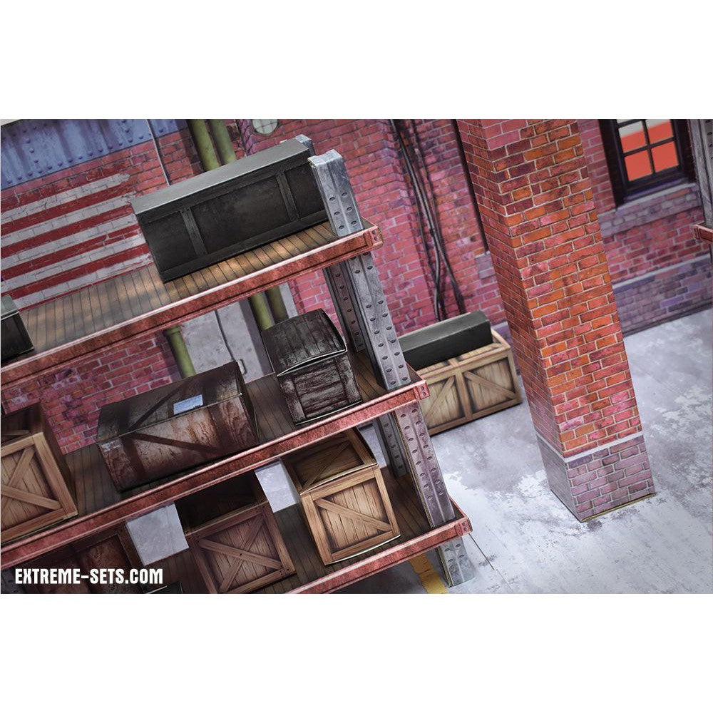 Warehouse Pop-Up - Diorama - 1/12-Actionfiguren-Extreme Sets-Mighty Underground