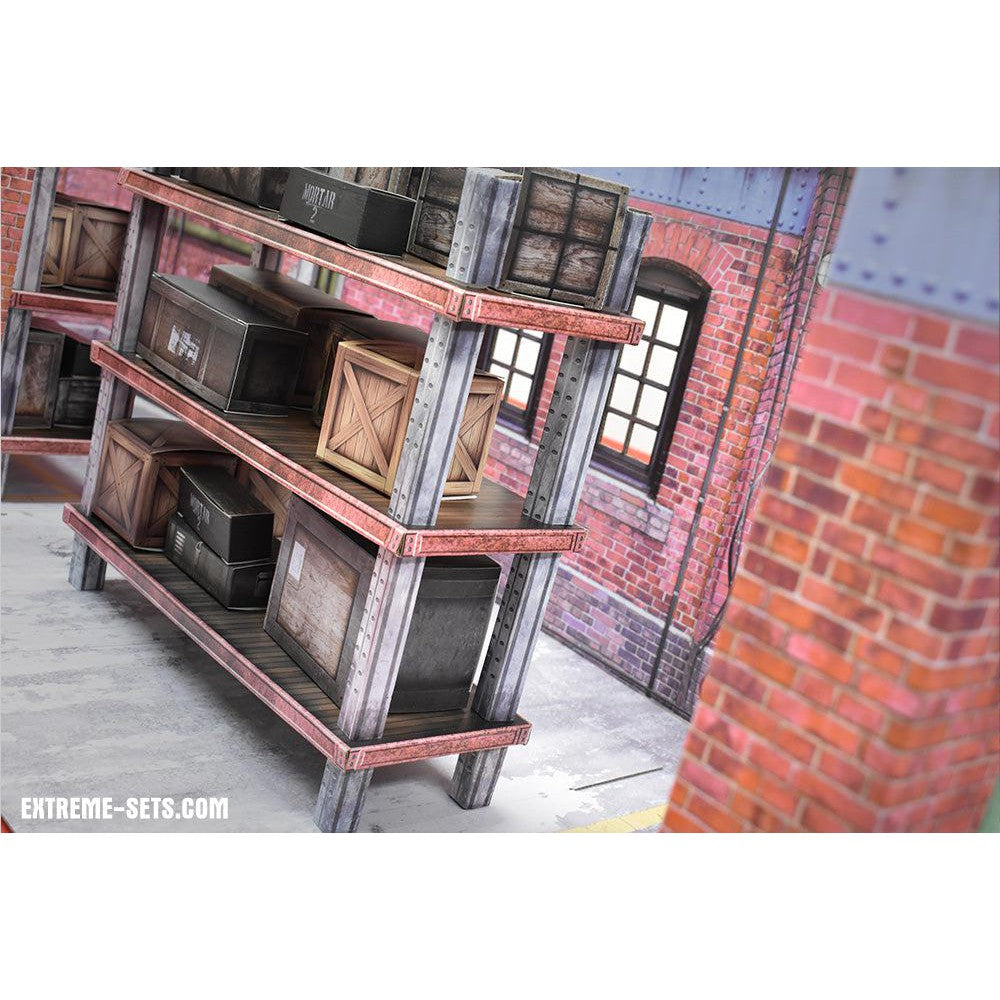 Warehouse Pop-Up - Diorama - 1/12-Actionfiguren-Extreme Sets-Mighty Underground