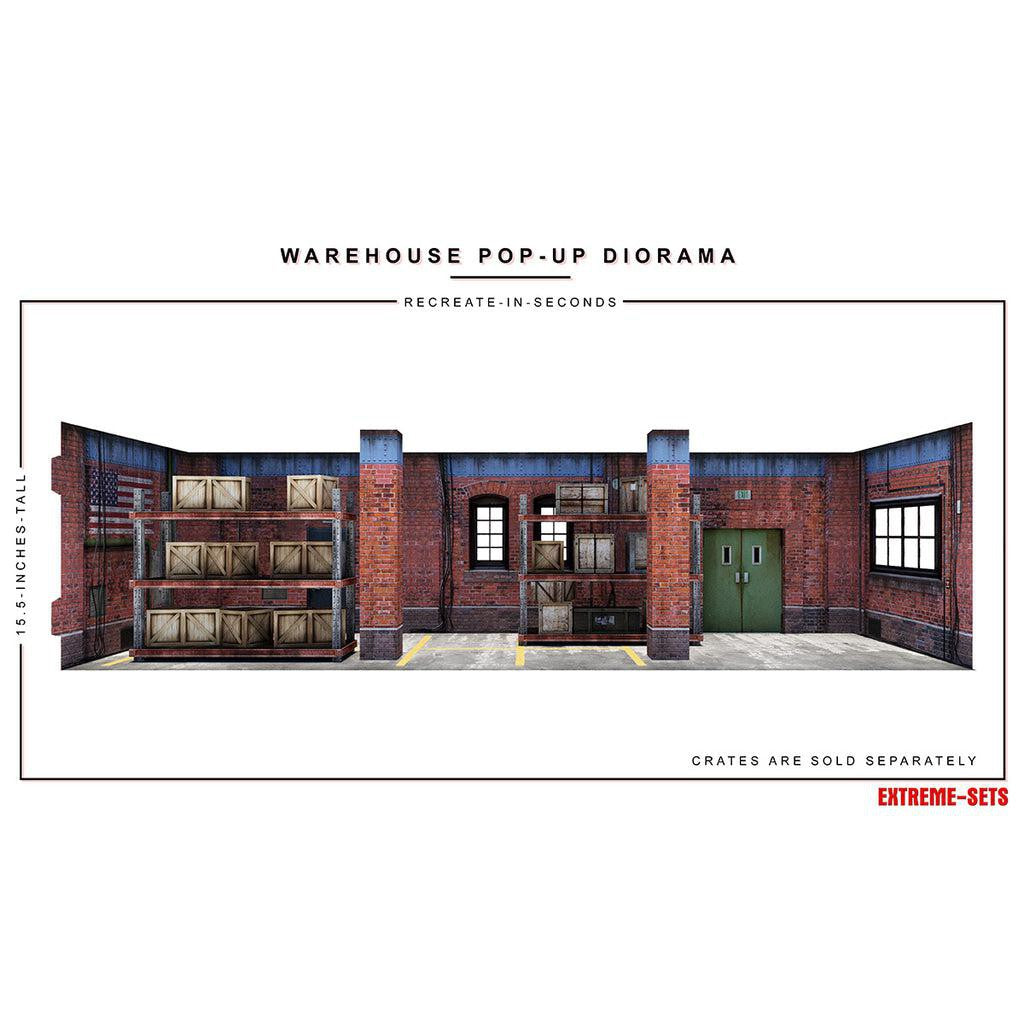 Warehouse Pop-Up - Diorama - 1/12-Actionfiguren-Extreme Sets-Mighty Underground