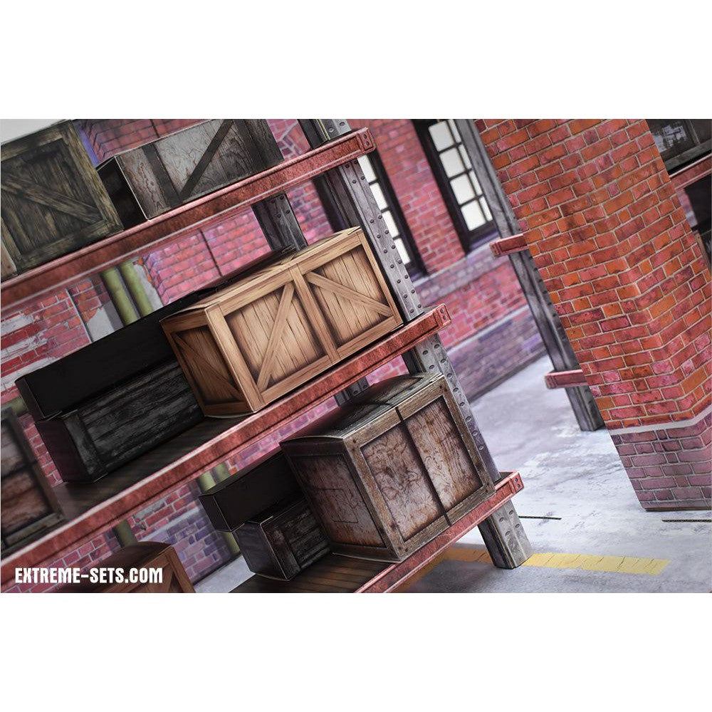 Warehouse Pop-Up - Diorama - 1/12-Actionfiguren-Extreme Sets-Mighty Underground