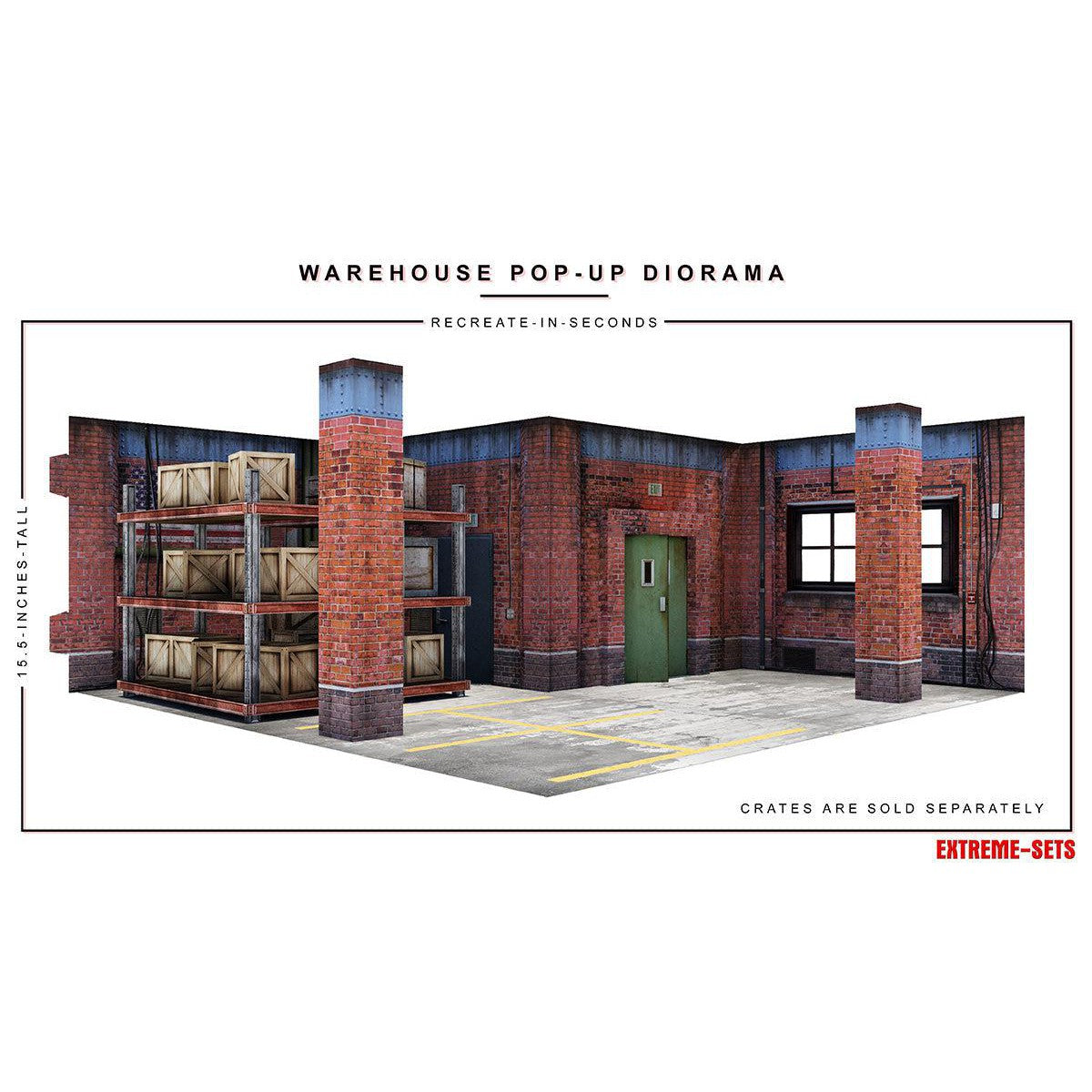 Warehouse Pop-Up - Diorama - 1/12-Actionfiguren-Extreme Sets-Mighty Underground