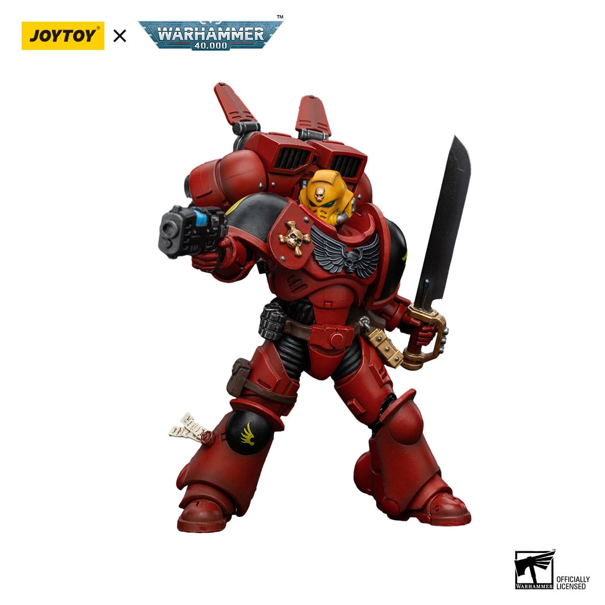 Warhammer 40K: Blood Angels Jump Pack Intercessors Sergeant With Plasma Pistol (The Horus Heresy) - 12 cm-Actionfiguren-JoyToy-Mighty Underground