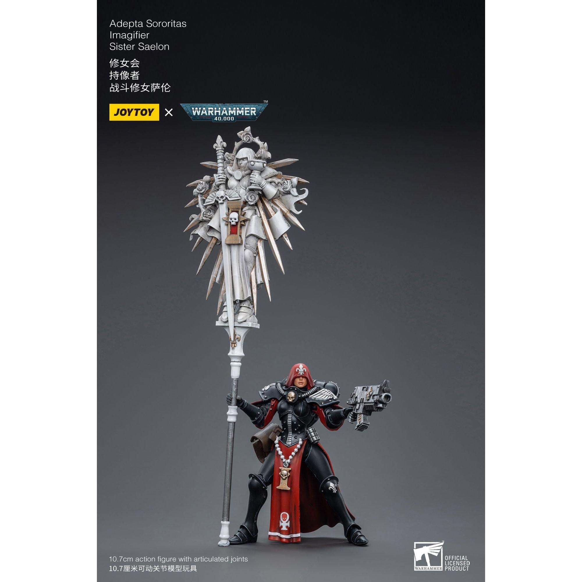Warhammer 40k: Adepta Sororitas Battle Sister Sister Saelon-Actionfiguren-JoyToy-Mighty Underground