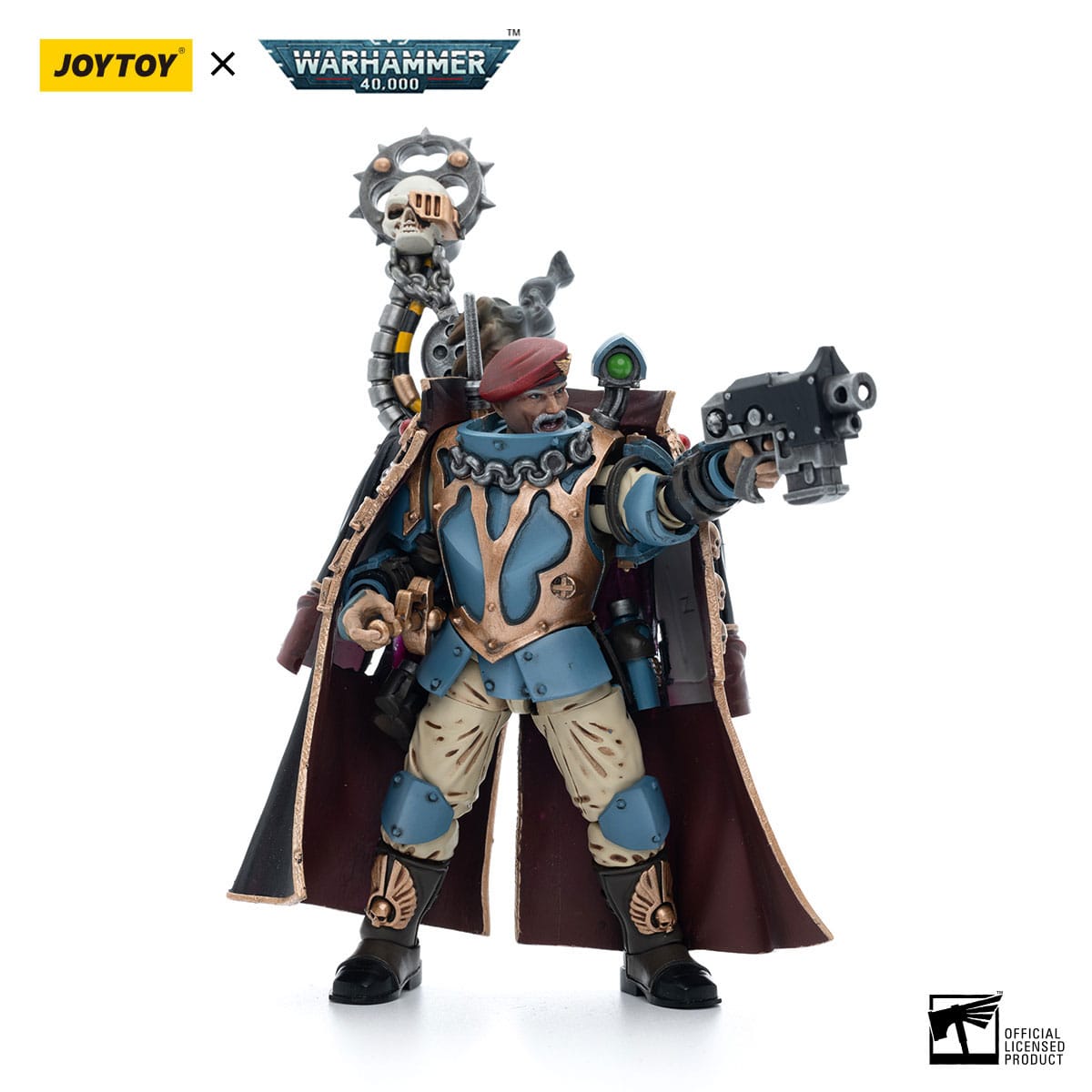 Warhammer 40k: Astra Militarum 55th Kappic Eagles Tempestus Scions Command Squad Tempestor Prime-Actionfiguren-JoyToy-Mighty Underground