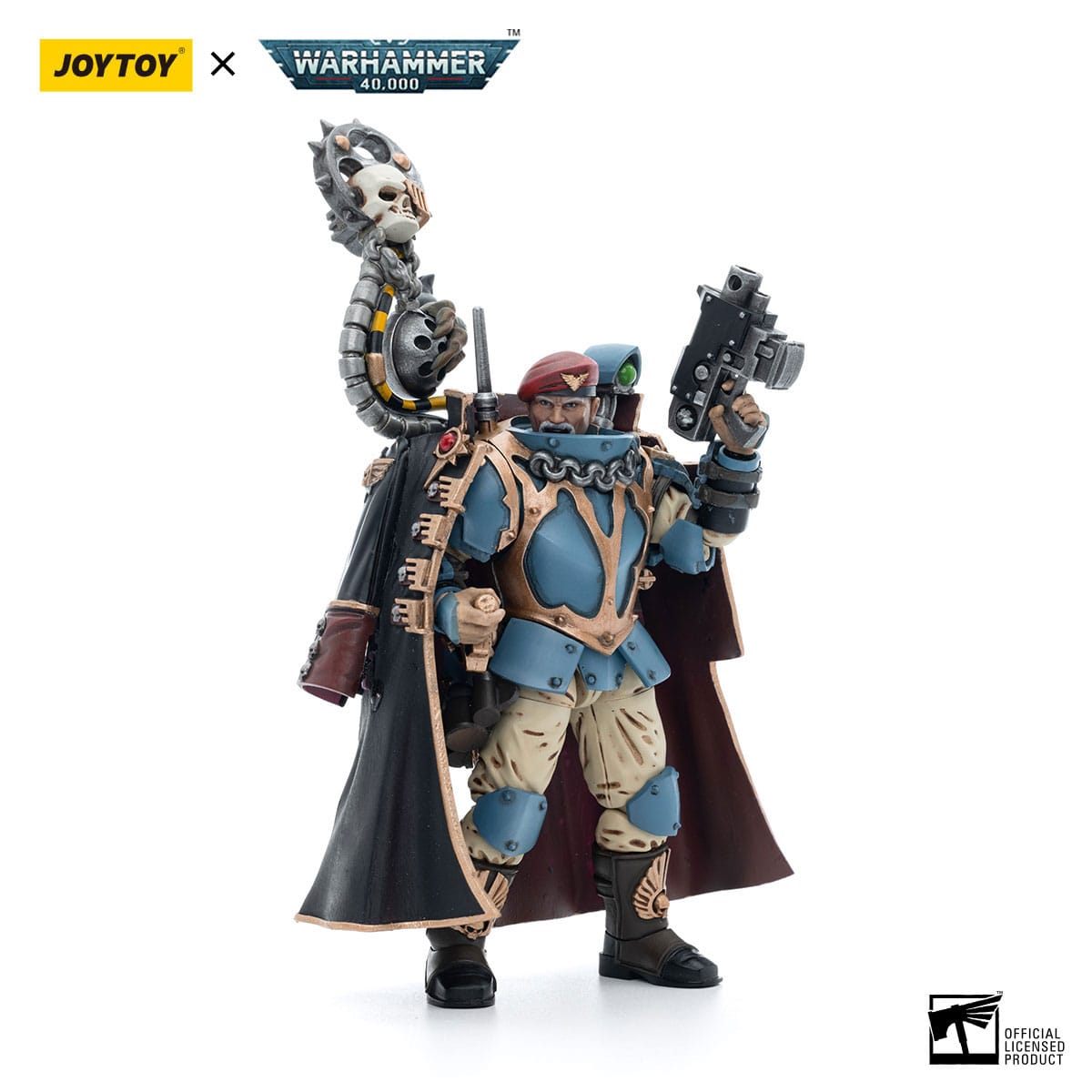 Warhammer 40k: Astra Militarum 55th Kappic Eagles Tempestus Scions Command Squad Tempestor Prime-Actionfiguren-JoyToy-Mighty Underground