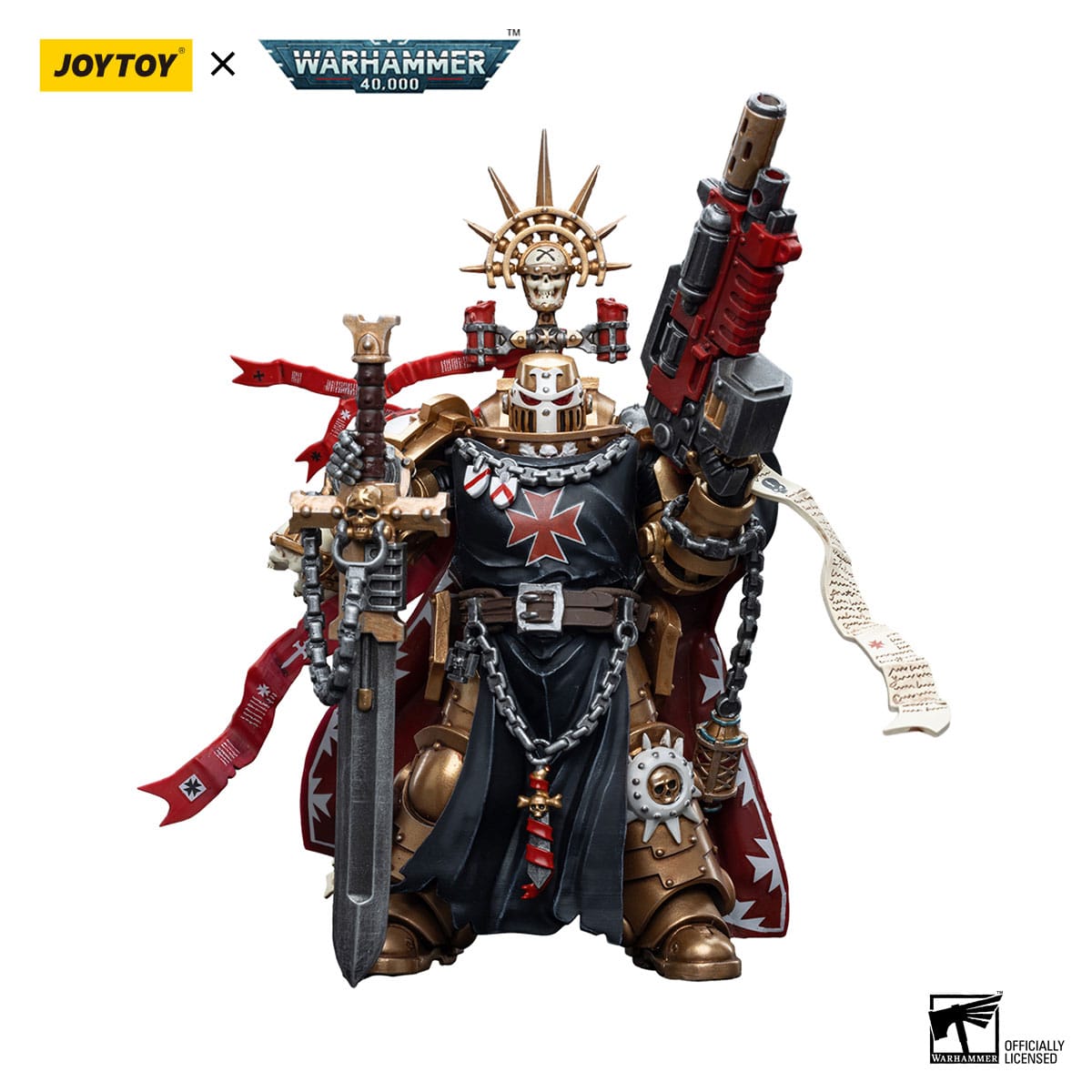 Warhammer 40k: Black Templars High Marshal Helbrecht - 12 cm-Actionfiguren-JoyToy-Mighty Underground