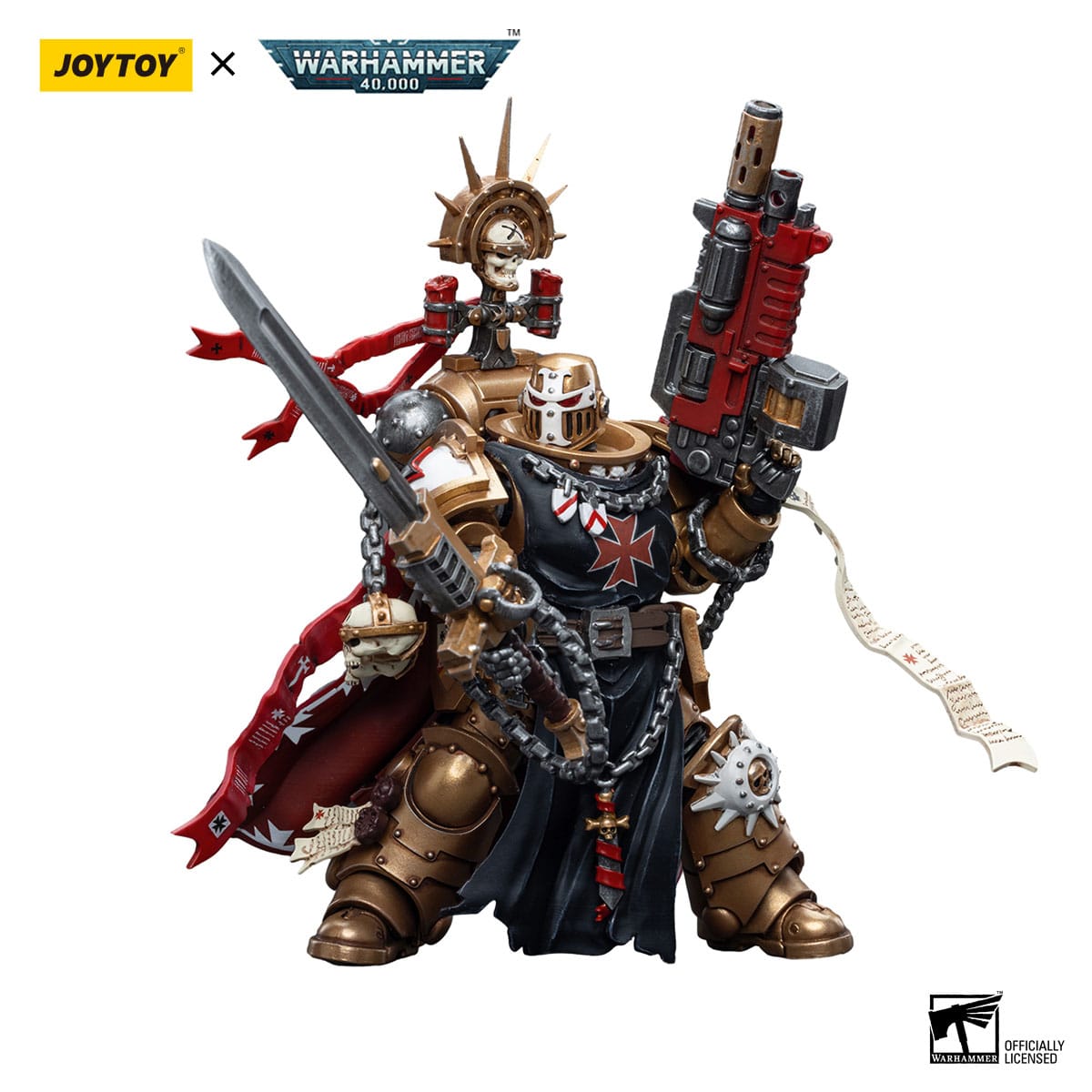 Warhammer 40k: Black Templars High Marshal Helbrecht - 12 cm-Actionfiguren-JoyToy-Mighty Underground