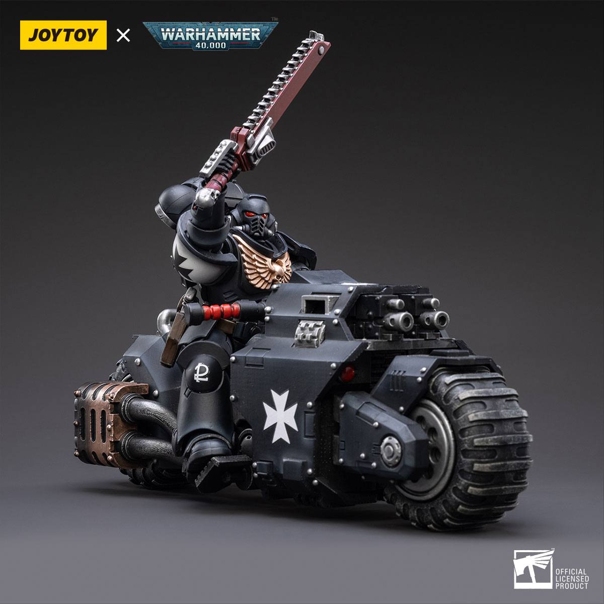 Warhammer 40k: Black Templars Outrider Bike-Actionfiguren-JoyToy-Mighty Underground