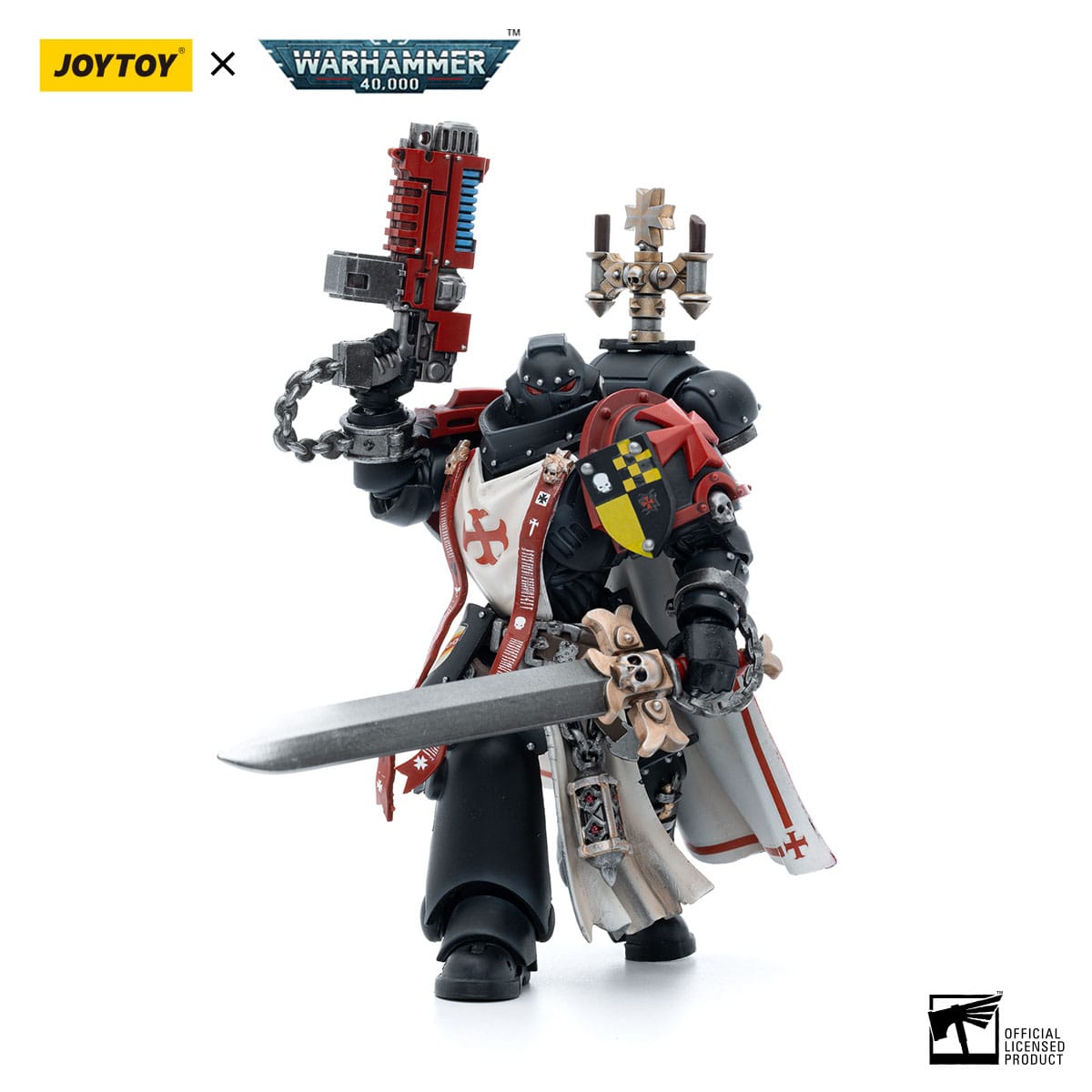 Warhammer 40k: Black Templars Sword Brethren Brother Lombast - 12 cm-Actionfiguren-JoyToy-Mighty Underground