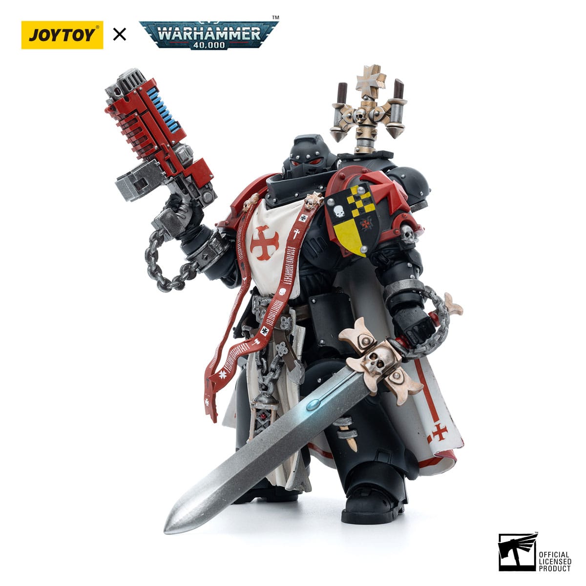 Warhammer 40k: Black Templars Sword Brethren Brother Lombast - 12 cm-Actionfiguren-JoyToy-Mighty Underground