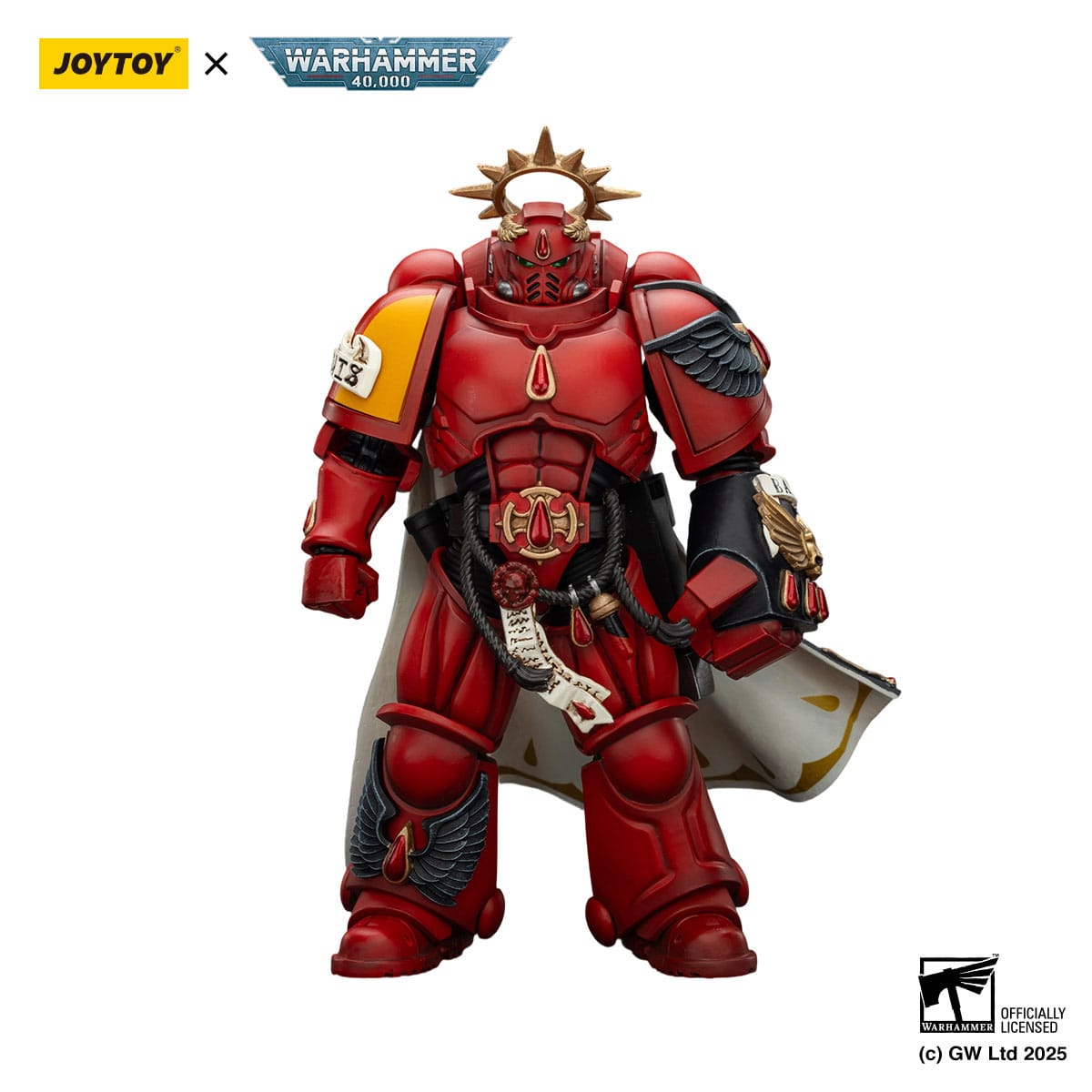 Warhammer 40k: Blood Angels Combat Patrol Captain with Inferno Pistol & Power Fist-Actionfiguren-JoyToy-Mighty Underground