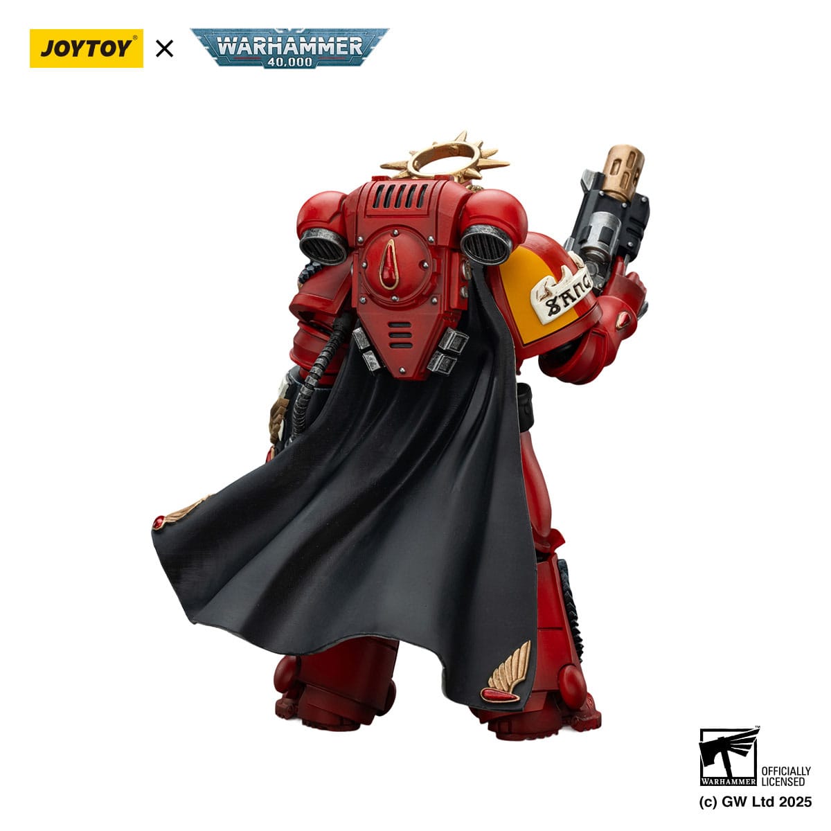 Warhammer 40k: Blood Angels Combat Patrol Captain with Inferno Pistol & Power Fist-Actionfiguren-JoyToy-Mighty Underground