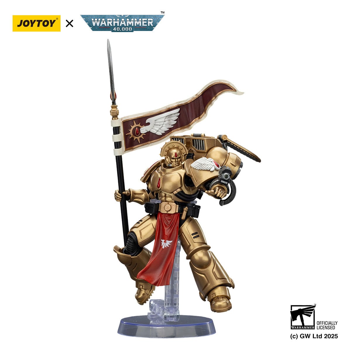 Warhammer 40k: Blood Angels Combat Patrol Sanguinary Guard 3 with Angelus Boltgun and Encarmine Spear-Actionfiguren-JoyToy-Mighty Underground