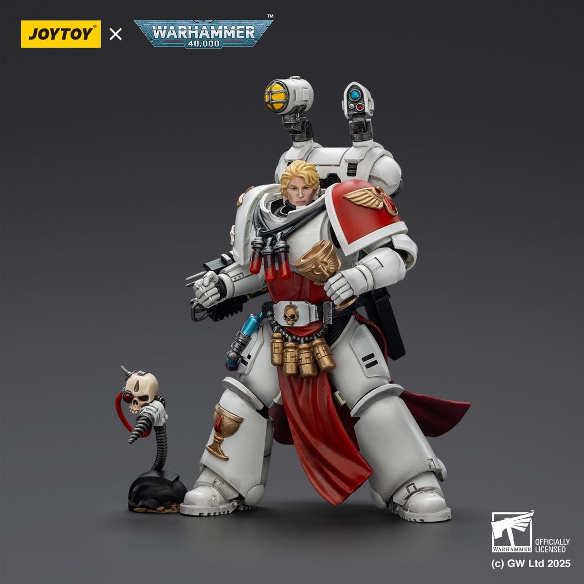 Warhammer 40k: Blood Angels Combat Patrol Sanguinary Priest with Heavy Bolt Pistol Chainsword and Narthecium-Actionfiguren-JoyToy-Mighty Underground
