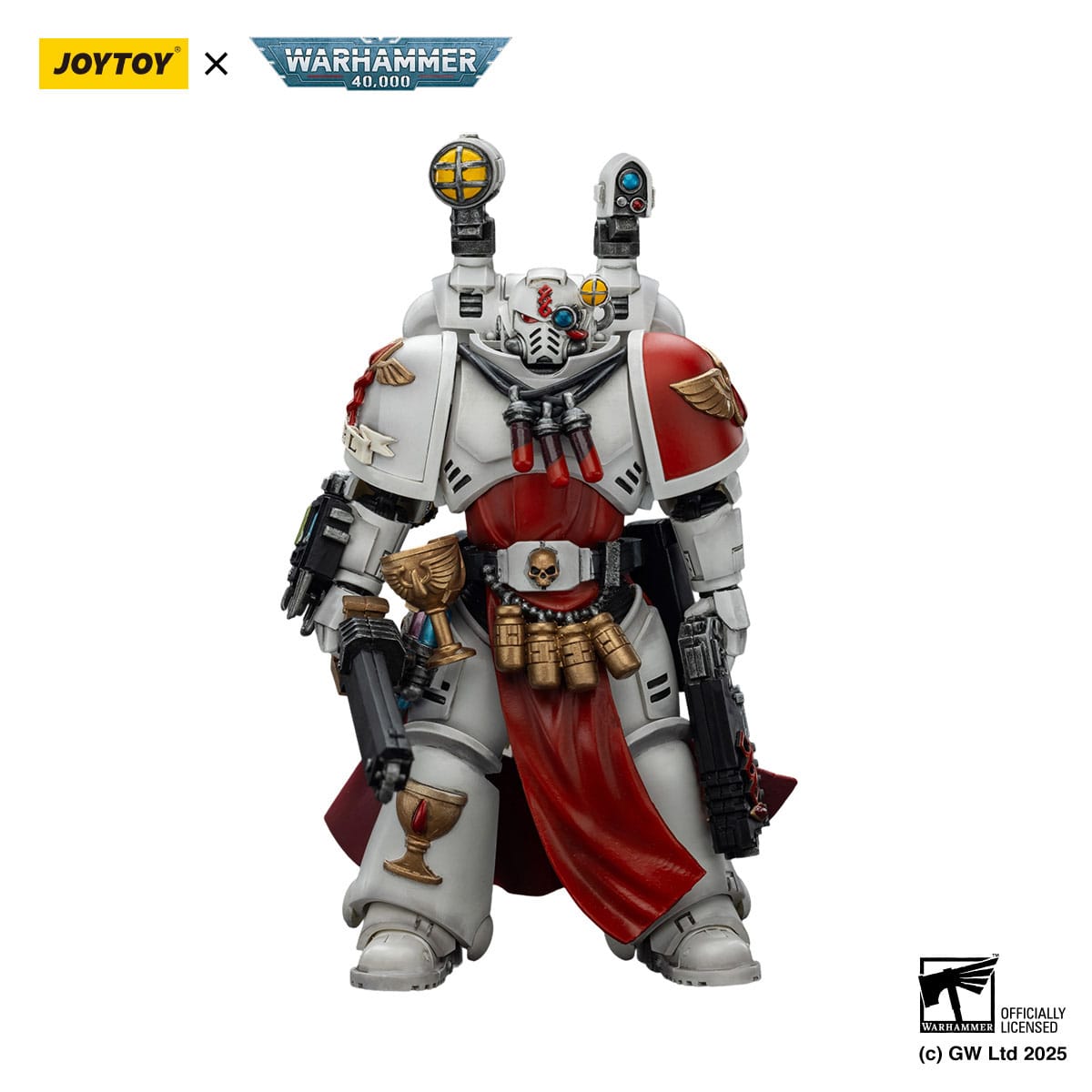 Warhammer 40k: Blood Angels Combat Patrol Sanguinary Priest with Heavy Bolt Pistol Chainsword and Narthecium-Actionfiguren-JoyToy-Mighty Underground