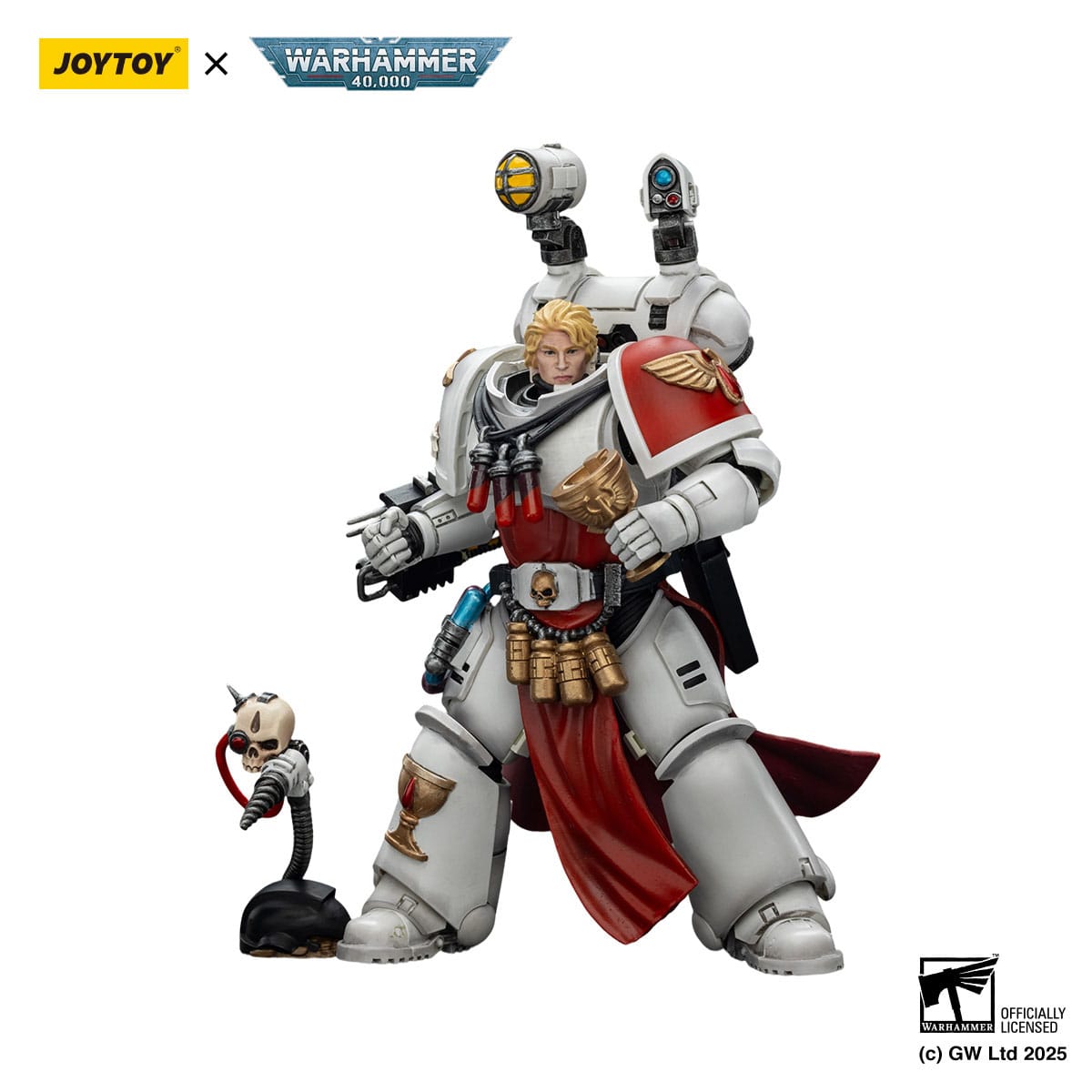 Warhammer 40k: Blood Angels Combat Patrol Sanguinary Priest with Heavy Bolt Pistol Chainsword and Narthecium-Actionfiguren-JoyToy-Mighty Underground
