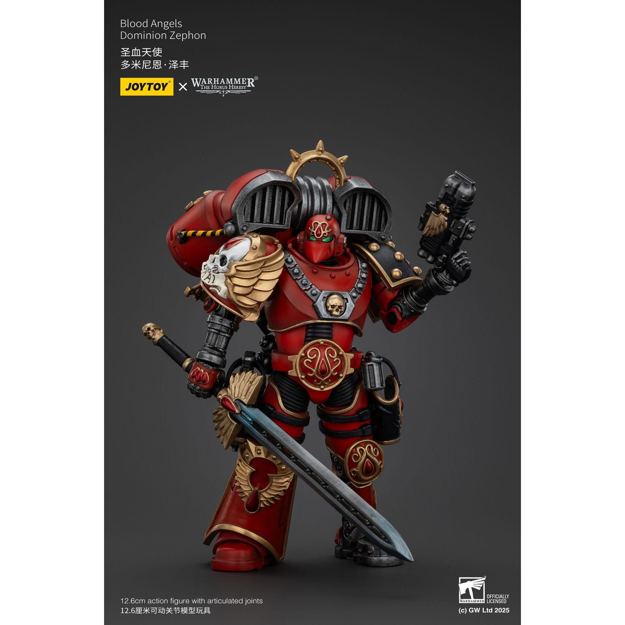 Warhammer 40k: Blood Angels Dominion Zephon (The Horus Heresy)-Actionfiguren-JoyToy-Mighty Underground