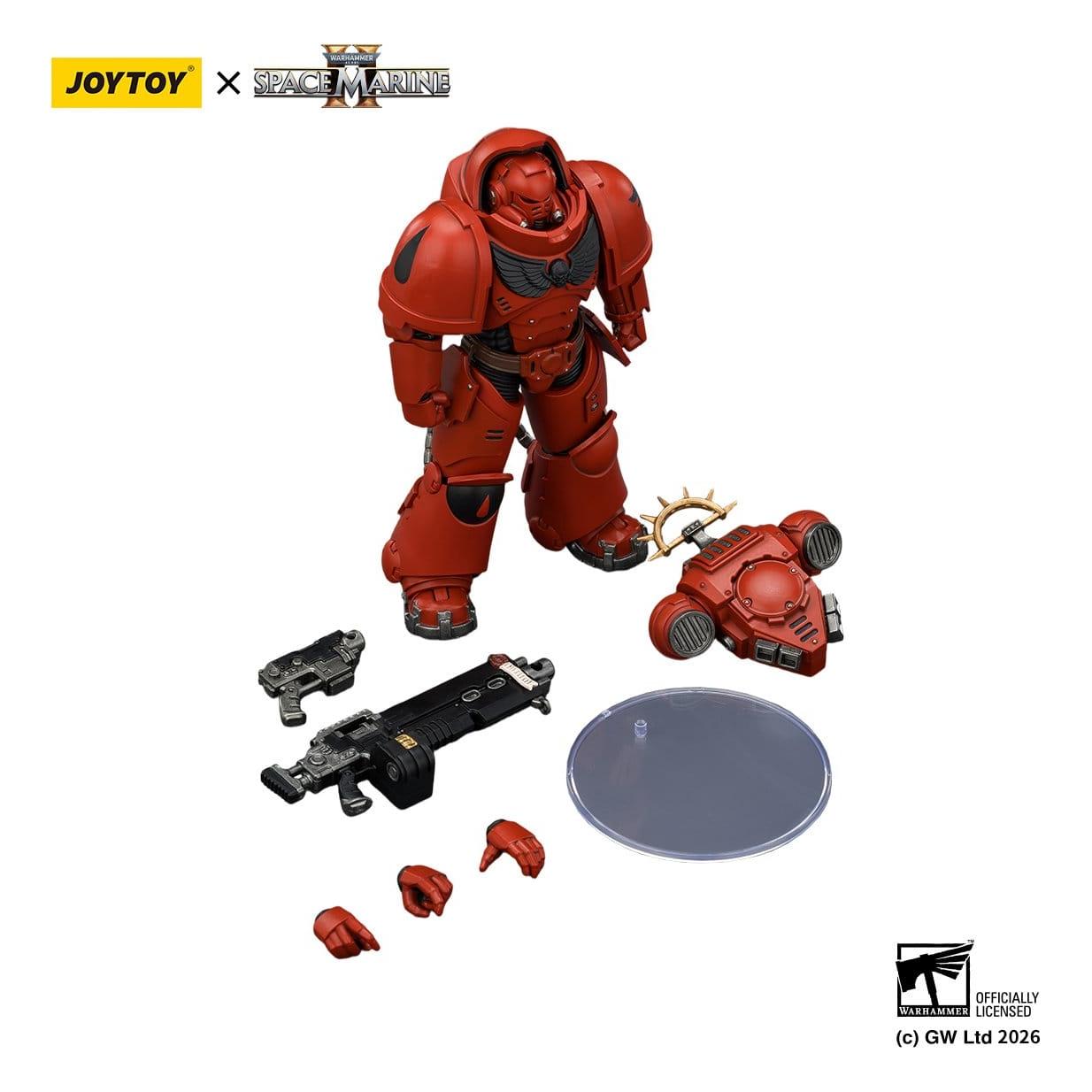 Warhammer 40k: Blood Angels Heavy Intercessor (Game Edition, Spacemarine 2)-Actionfiguren-JoyToy-Mighty Underground