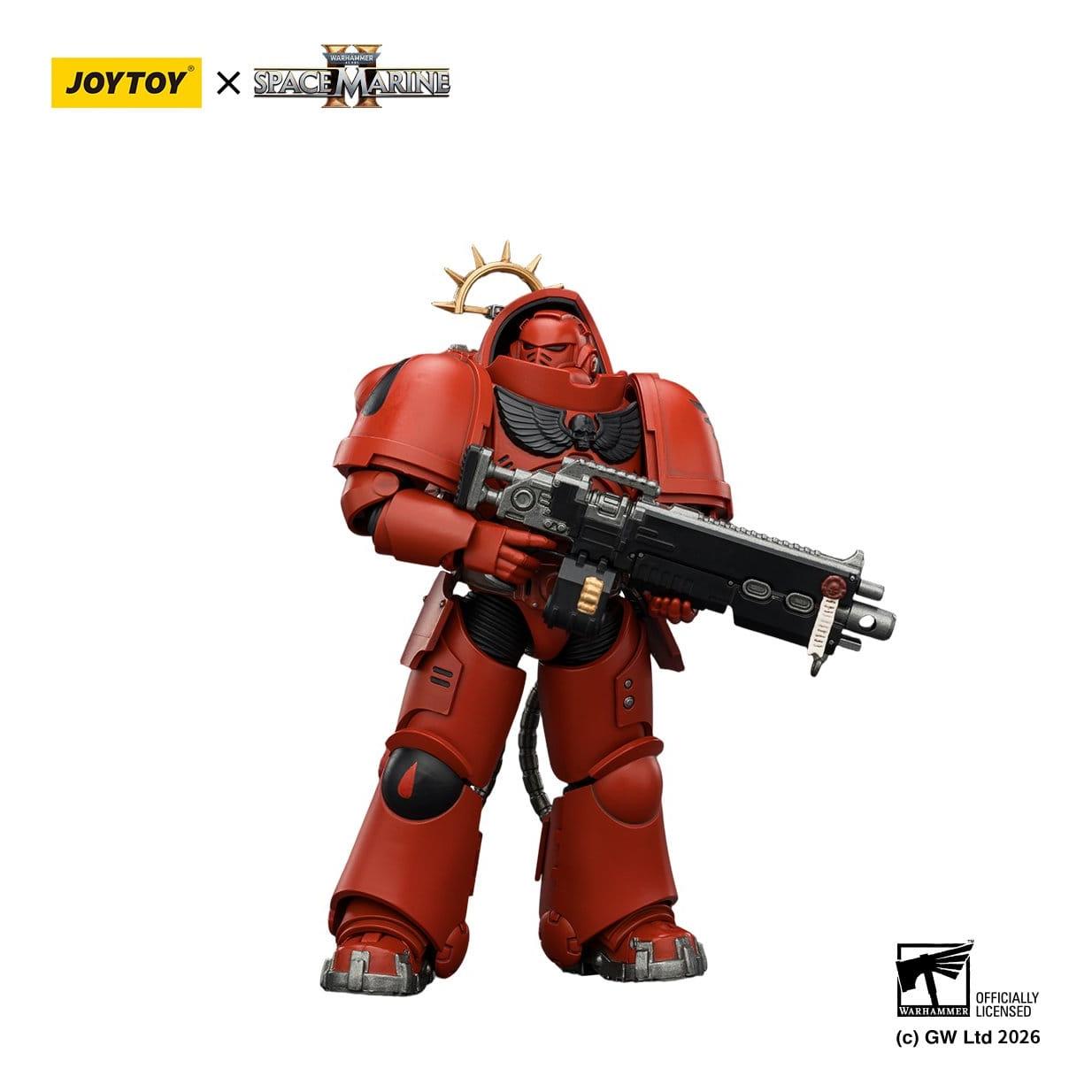 Warhammer 40k: Blood Angels Heavy Intercessor (Game Edition, Spacemarine 2)-Actionfiguren-JoyToy-Mighty Underground
