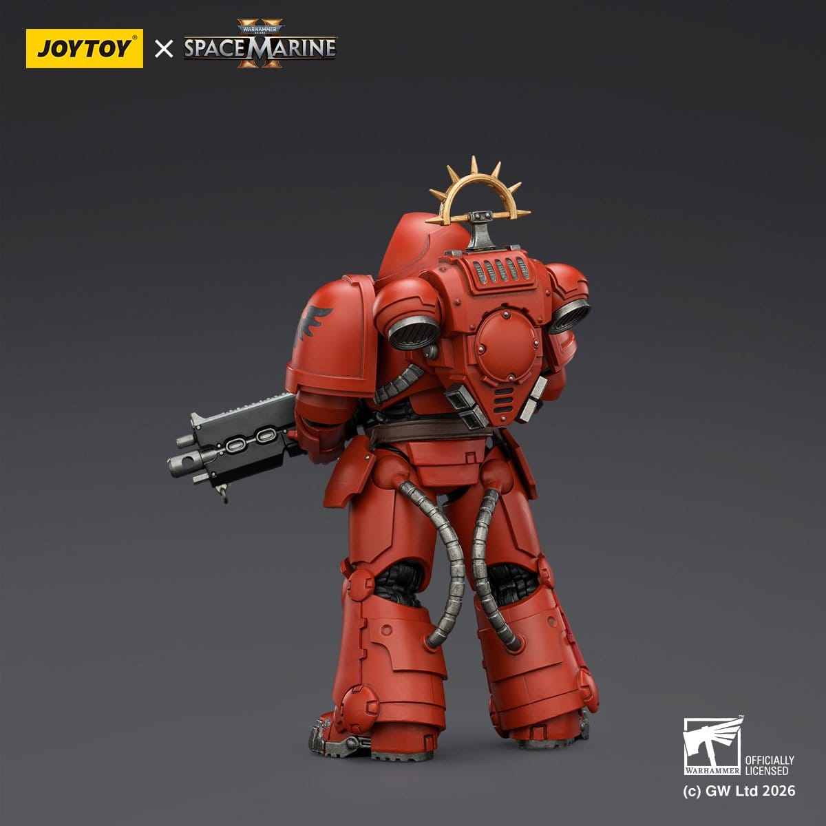 Warhammer 40k: Blood Angels Heavy Intercessor (Game Edition, Spacemarine 2)-Actionfiguren-JoyToy-Mighty Underground