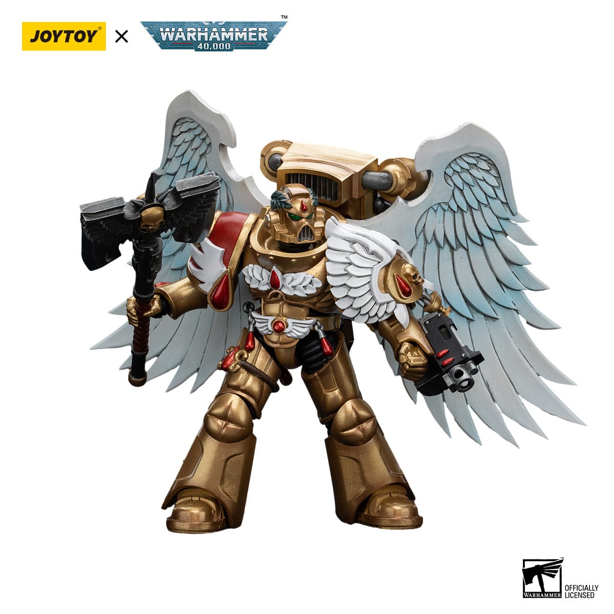 Warhammer 40k: Blood Angels Sanguinary Guard with Encarmine Axe-Actionfiguren-JoyToy-Mighty Underground