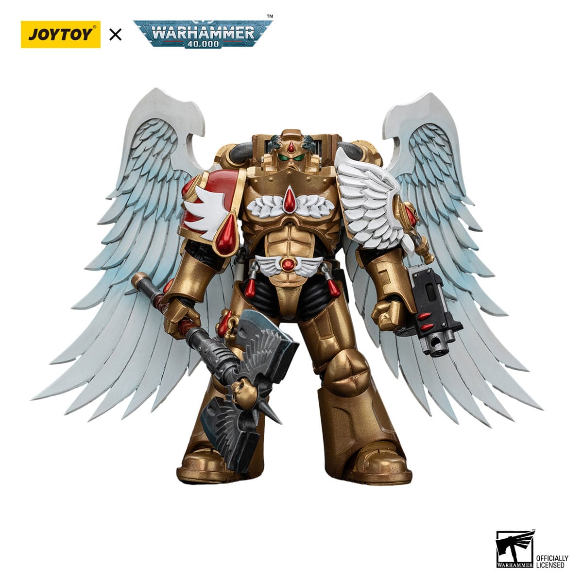 Warhammer 40k: Blood Angels Sanguinary Guard with Encarmine Axe-Actionfiguren-JoyToy-Mighty Underground