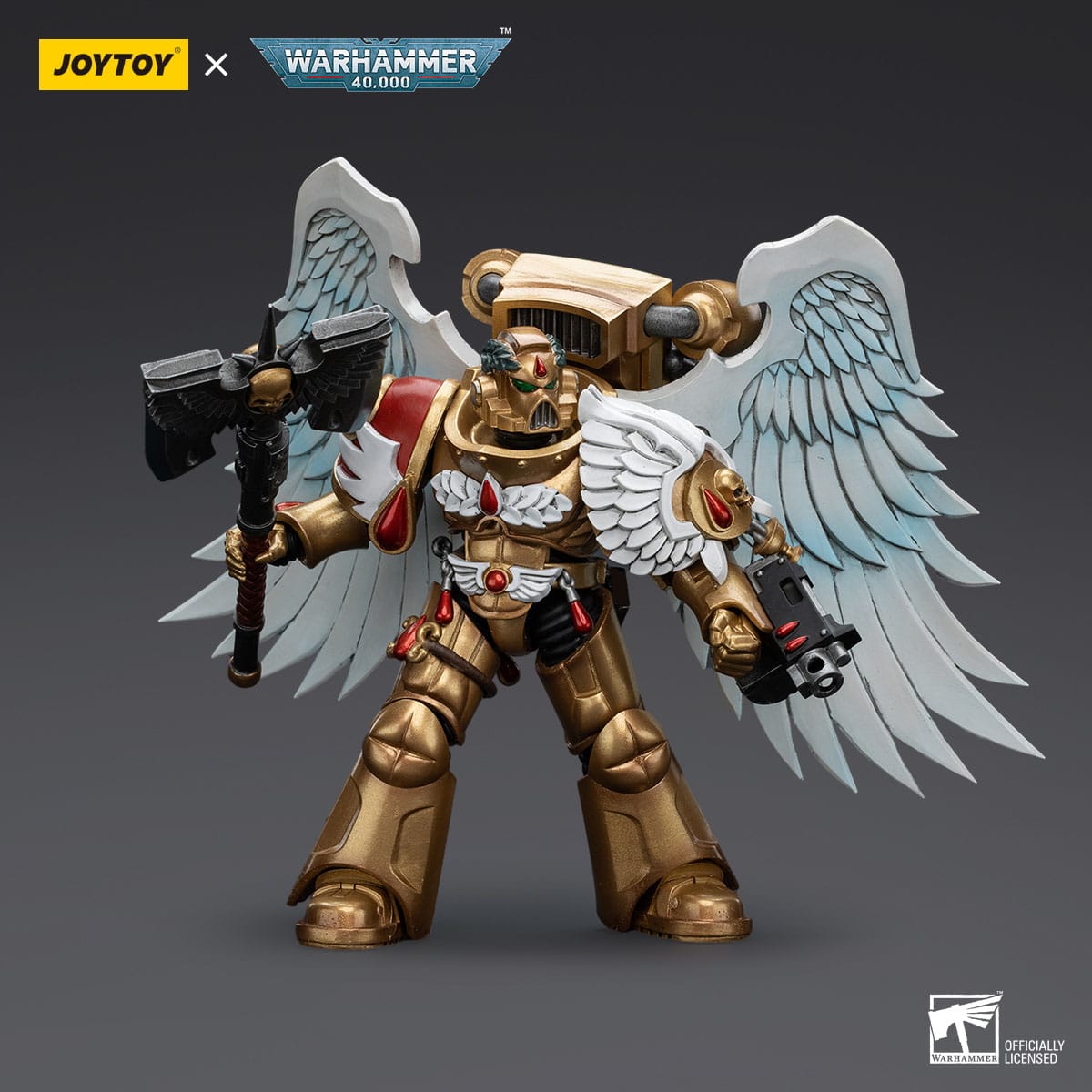 Warhammer 40k: Blood Angels Sanguinary Guard with Encarmine Axe-Actionfiguren-JoyToy-Mighty Underground