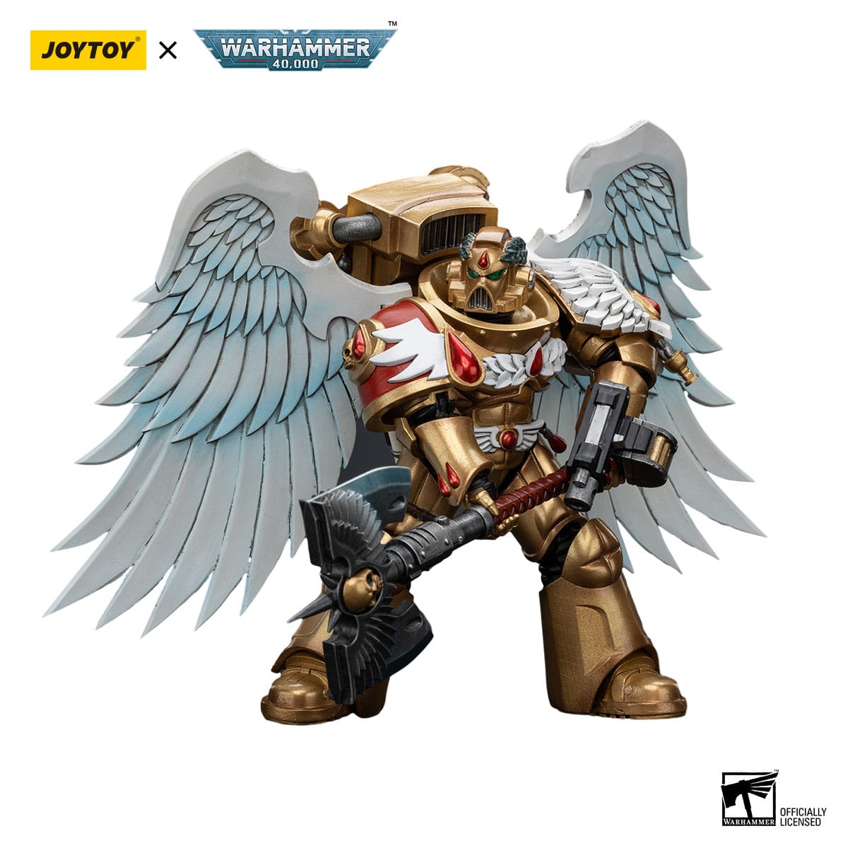 Warhammer 40k: Blood Angels Sanguinary Guard with Encarmine Axe-Actionfiguren-JoyToy-Mighty Underground