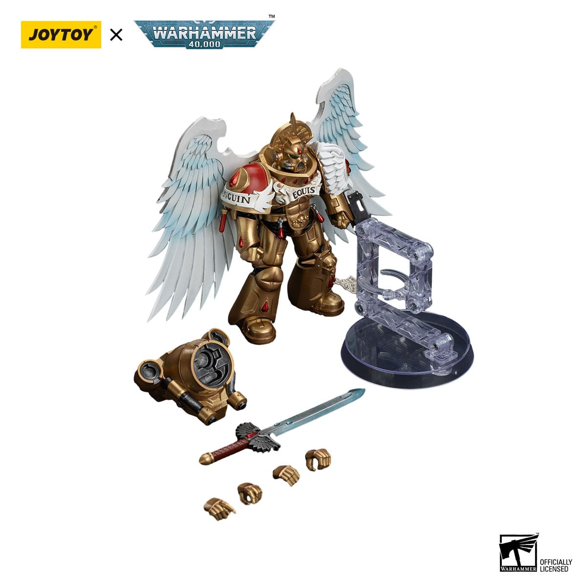 Warhammer 40k: Blood Angels Sanguinary Guard with Encarmine Sword 2-Actionfiguren-JoyToy-Mighty Underground