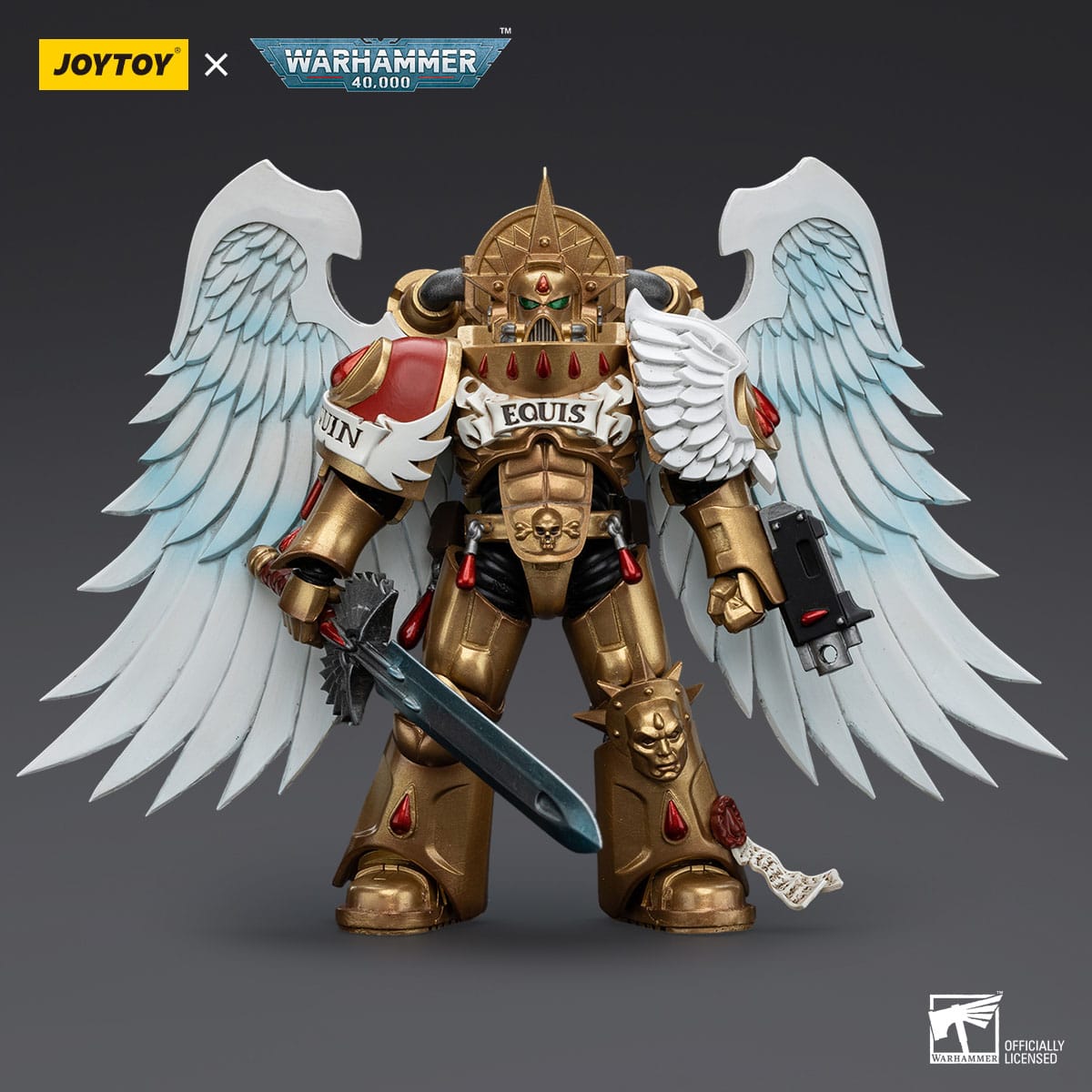 Warhammer 40k: Blood Angels Sanguinary Guard with Encarmine Sword 2-Actionfiguren-JoyToy-Mighty Underground